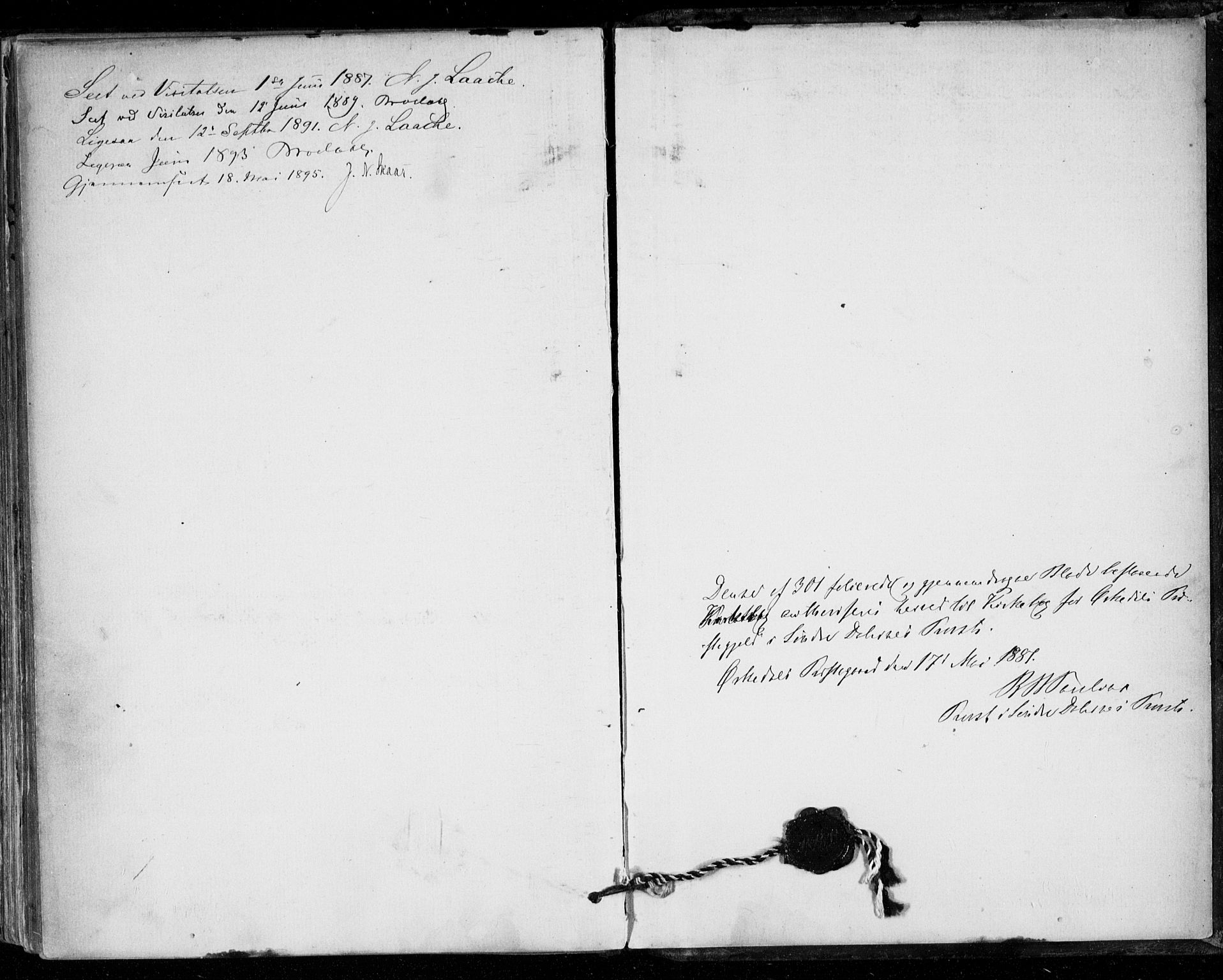 Ministerialprotokoller, klokkerbøker og fødselsregistre - Sør-Trøndelag, AV/SAT-A-1456/668/L0810: Parish register (official) no. 668A10, 1881-1894
