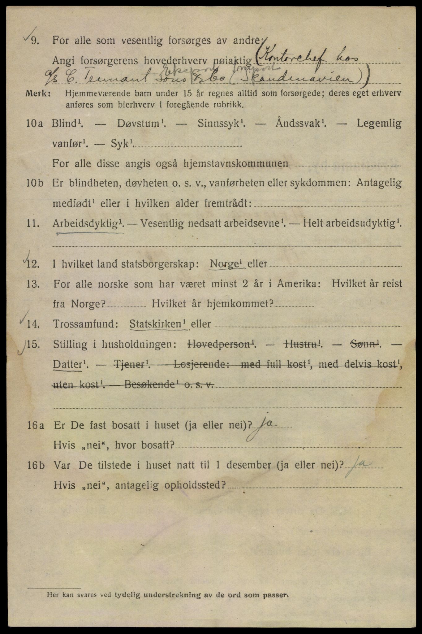 SAO, 1920 census for Kristiania, 1920, p. 245672