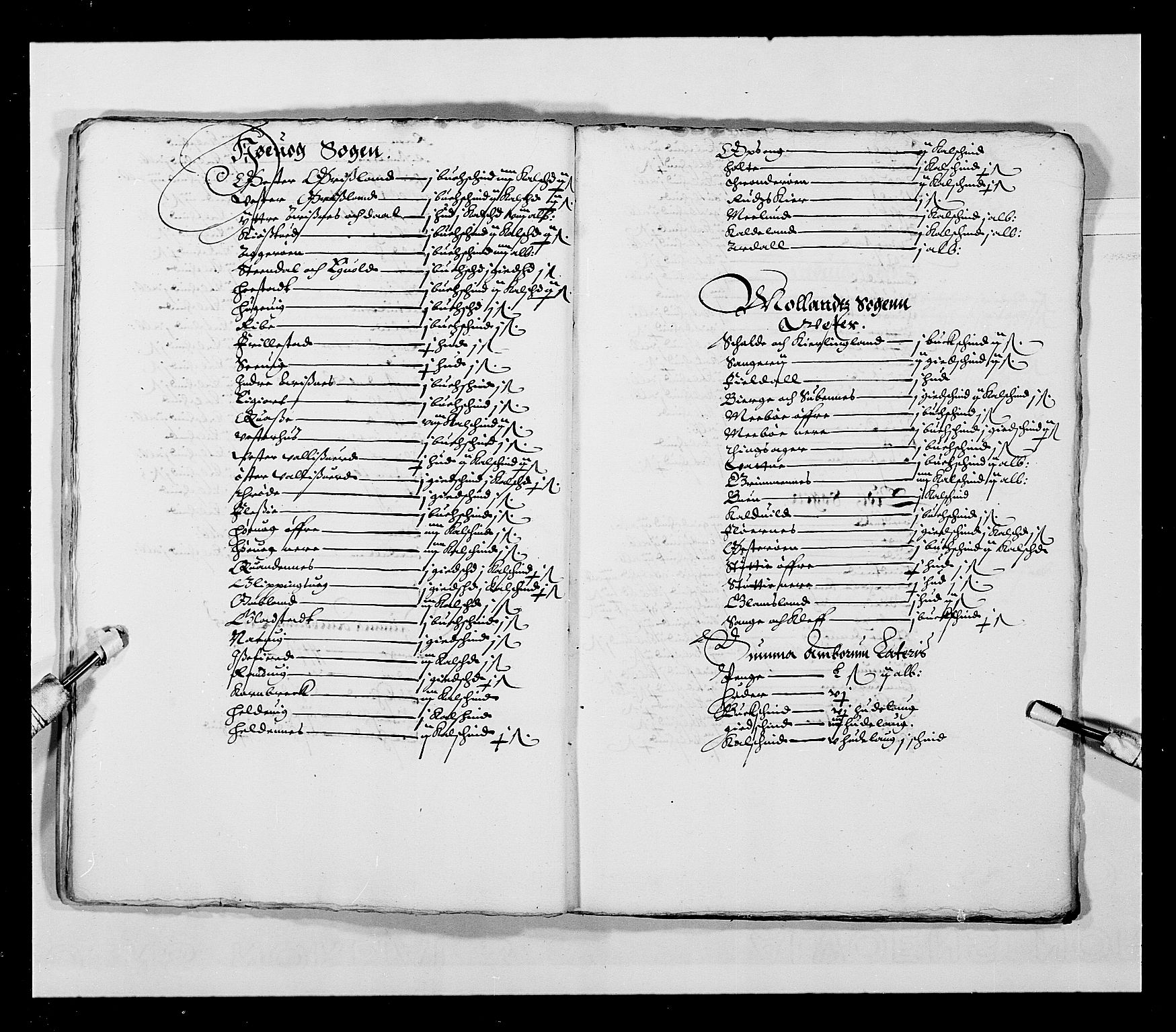 Stattholderembetet 1572-1771, AV/RA-EA-2870/Ek/L0023/0001: Jordebøker 1633-1658: / Jordebøker for Agdesiden len, 1644-1647, p. 31