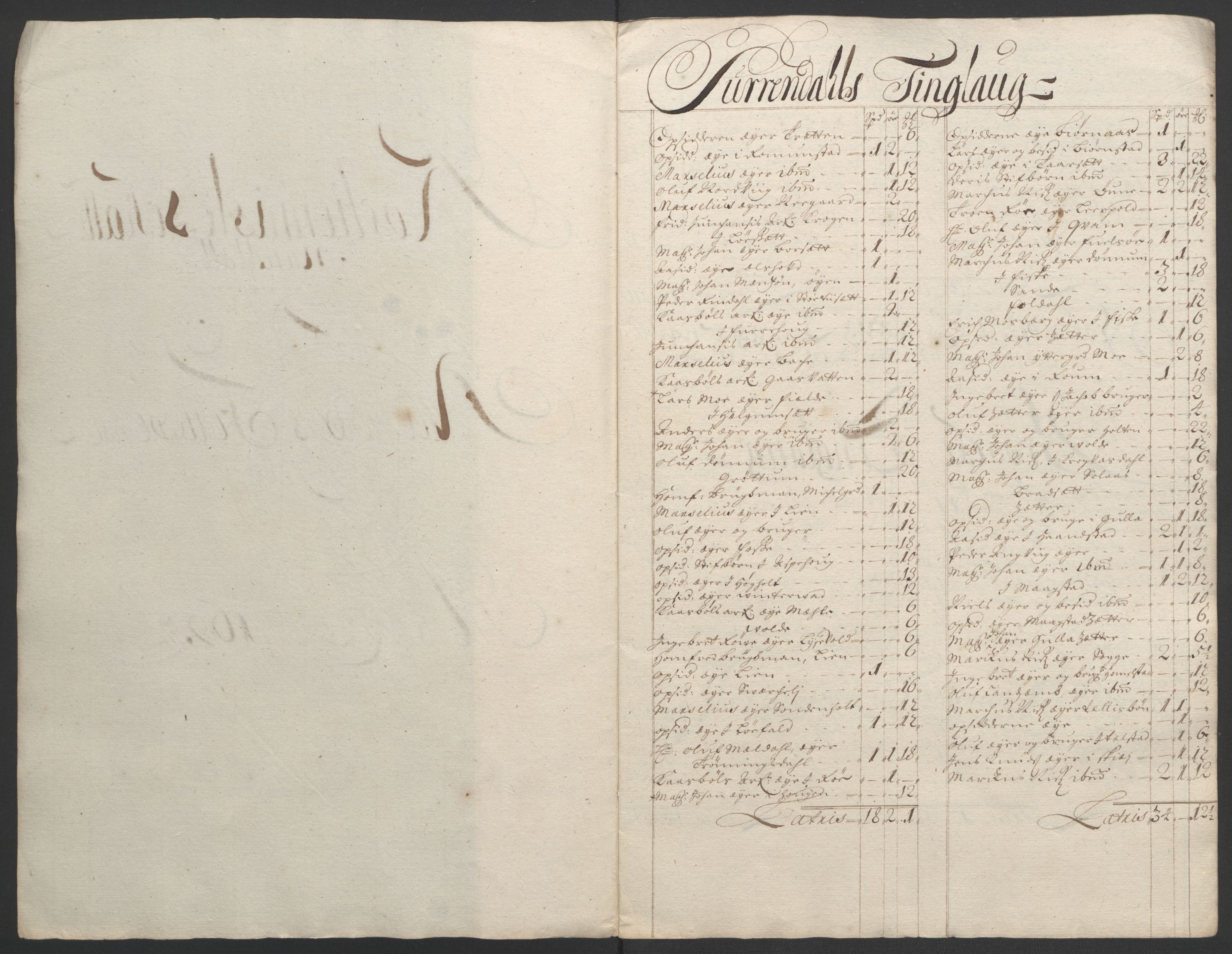Rentekammeret inntil 1814, Reviderte regnskaper, Fogderegnskap, RA/EA-4092/R56/L3736: Fogderegnskap Nordmøre, 1694-1696, p. 263