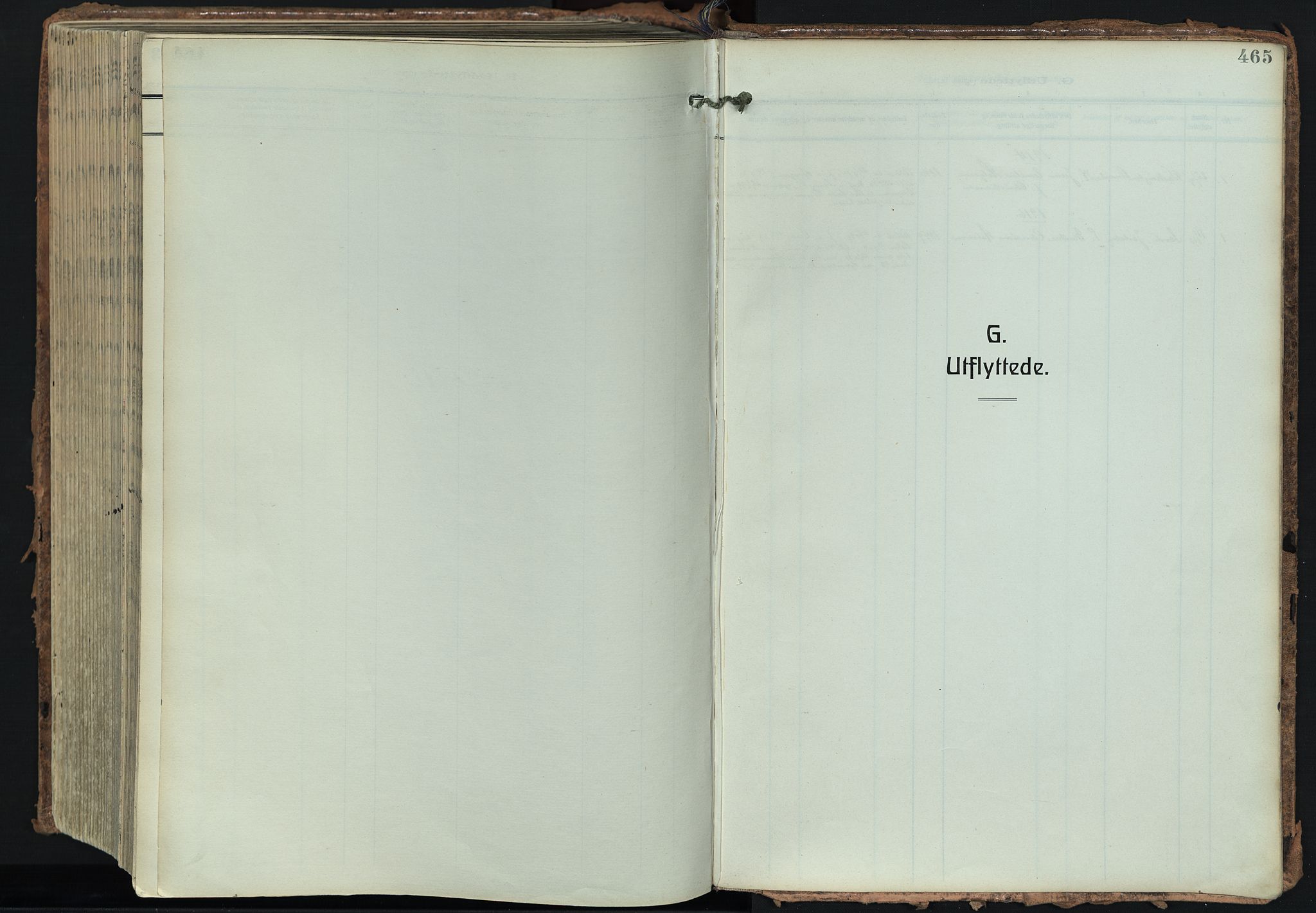 Bragernes kirkebøker, SAKO/A-6/F/Fb/L0010: Parish register (official) no. II 10, 1911-1922, p. 465