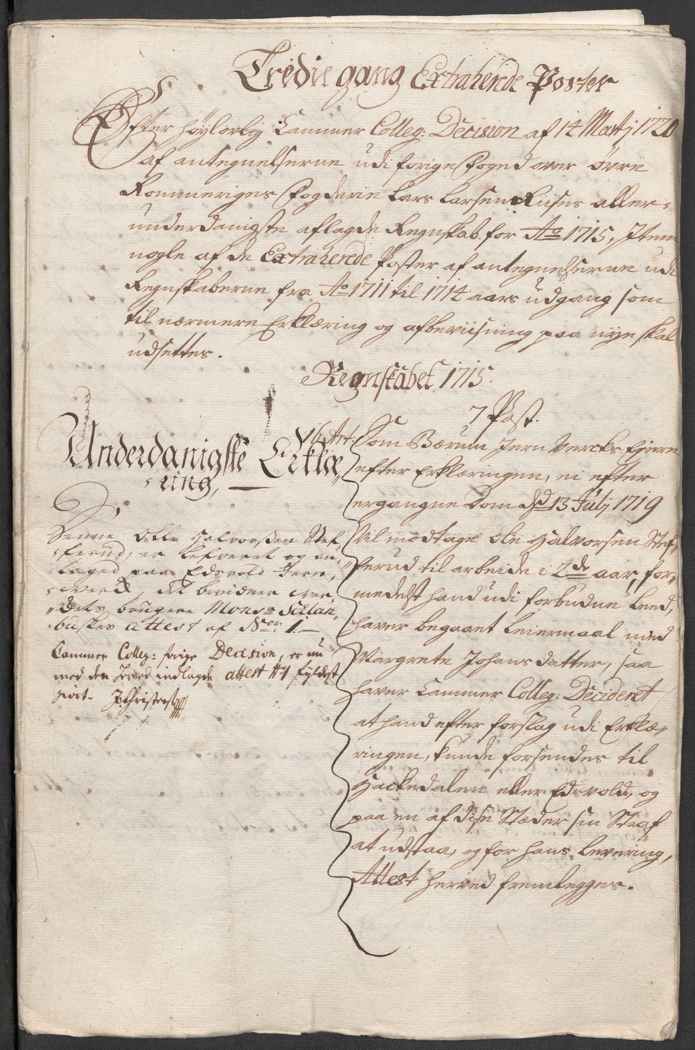 Rentekammeret inntil 1814, Reviderte regnskaper, Fogderegnskap, AV/RA-EA-4092/R12/L0724: Fogderegnskap Øvre Romerike, 1715, p. 266