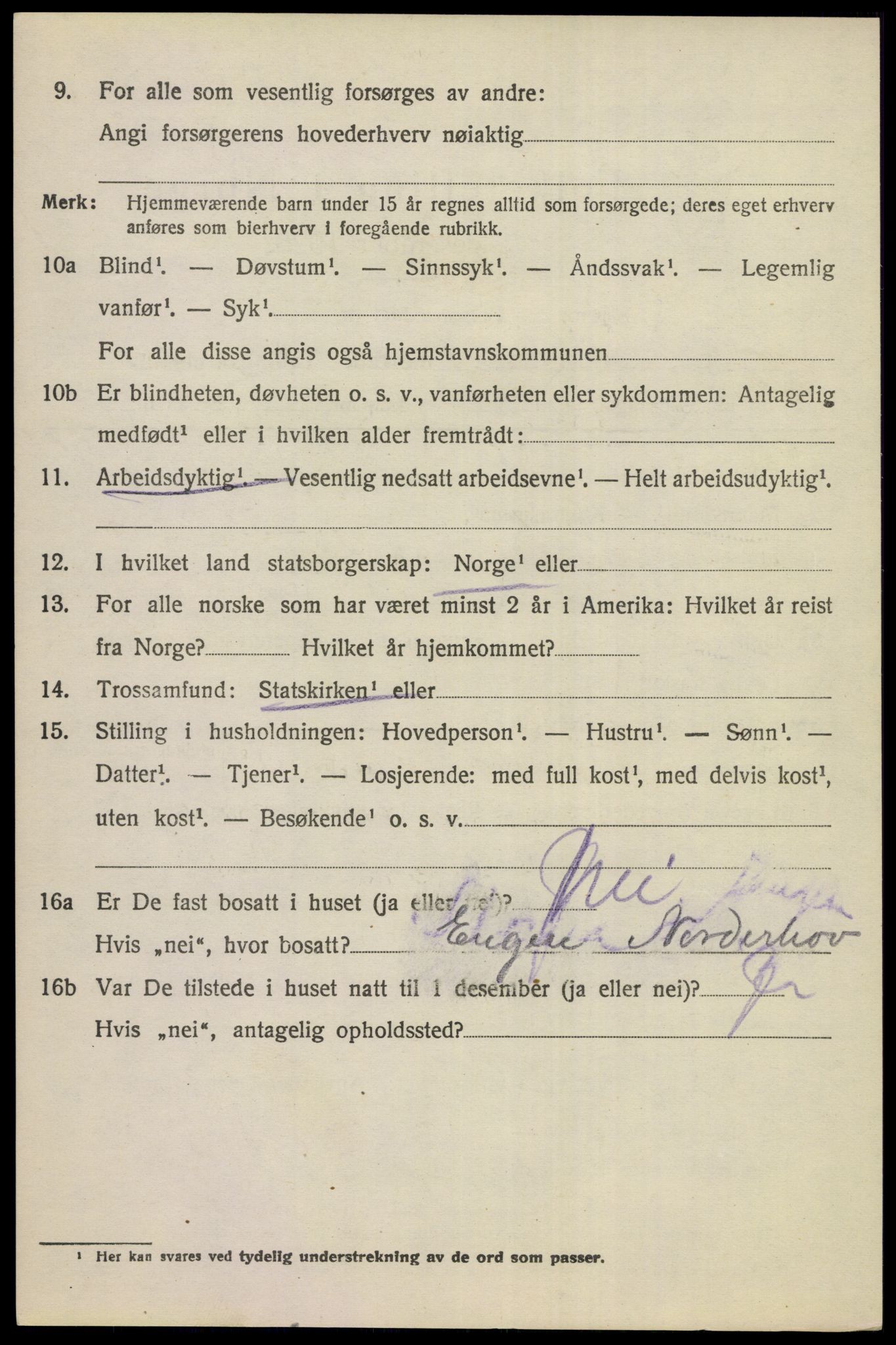 SAKO, 1920 census for Norderhov, 1920, p. 23157