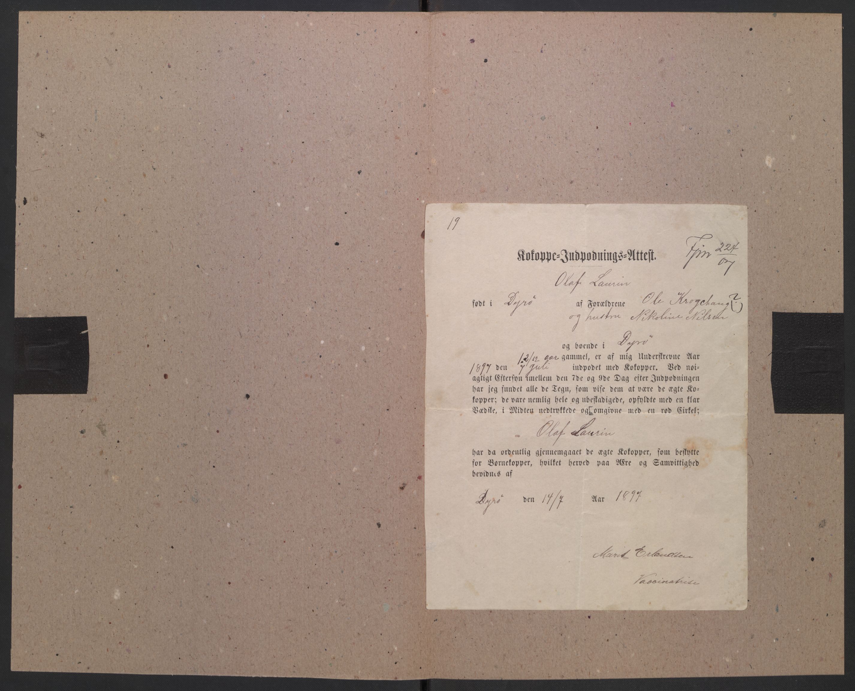 Falstad skolehjem, RA/S-1676/E/Eb/L0008: Elevmapper løpenr. 169-188, 1907-1914, p. 8