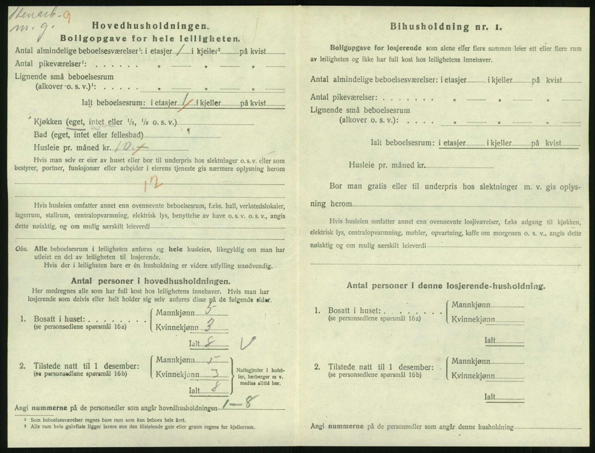 SAT, 1920 census for Molde, 1920, p. 2068