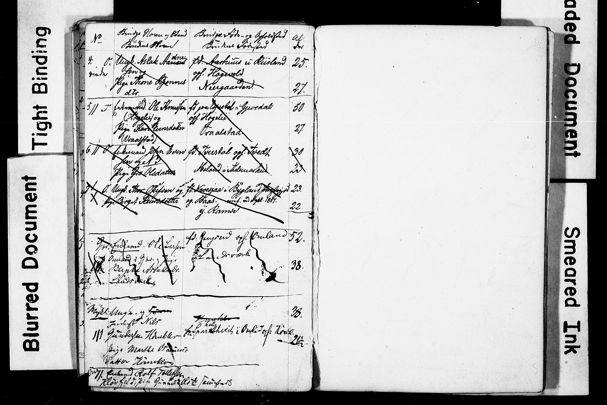 Åmli sokneprestkontor, AV/SAK-1111-0050/F/Ff/L0001: Parish register draft no. A VI 19, 1848-1864