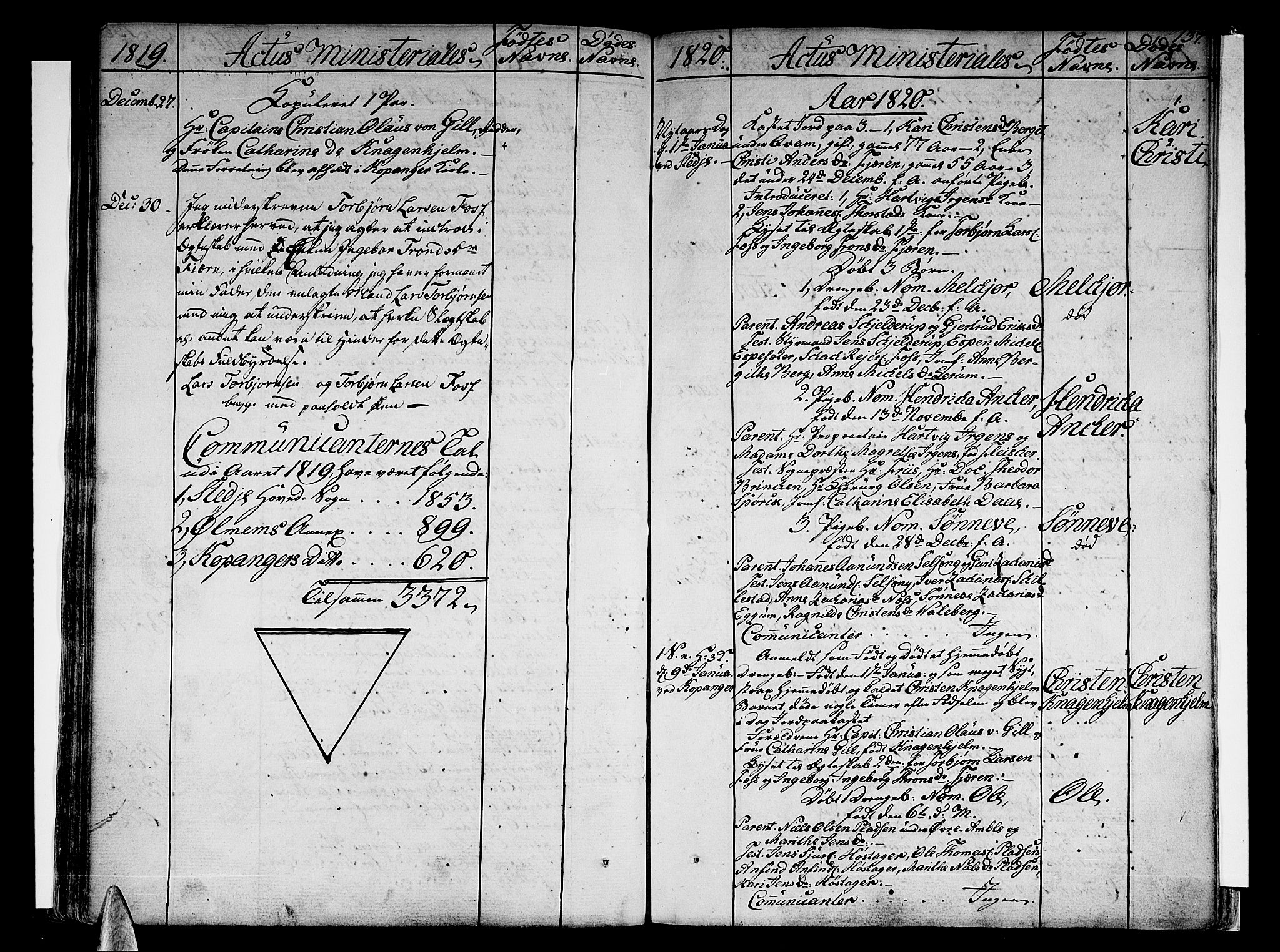 Sogndal sokneprestembete, AV/SAB-A-81301/H/Haa/Haaa/L0009: Parish register (official) no. A 9, 1809-1821, p. 137