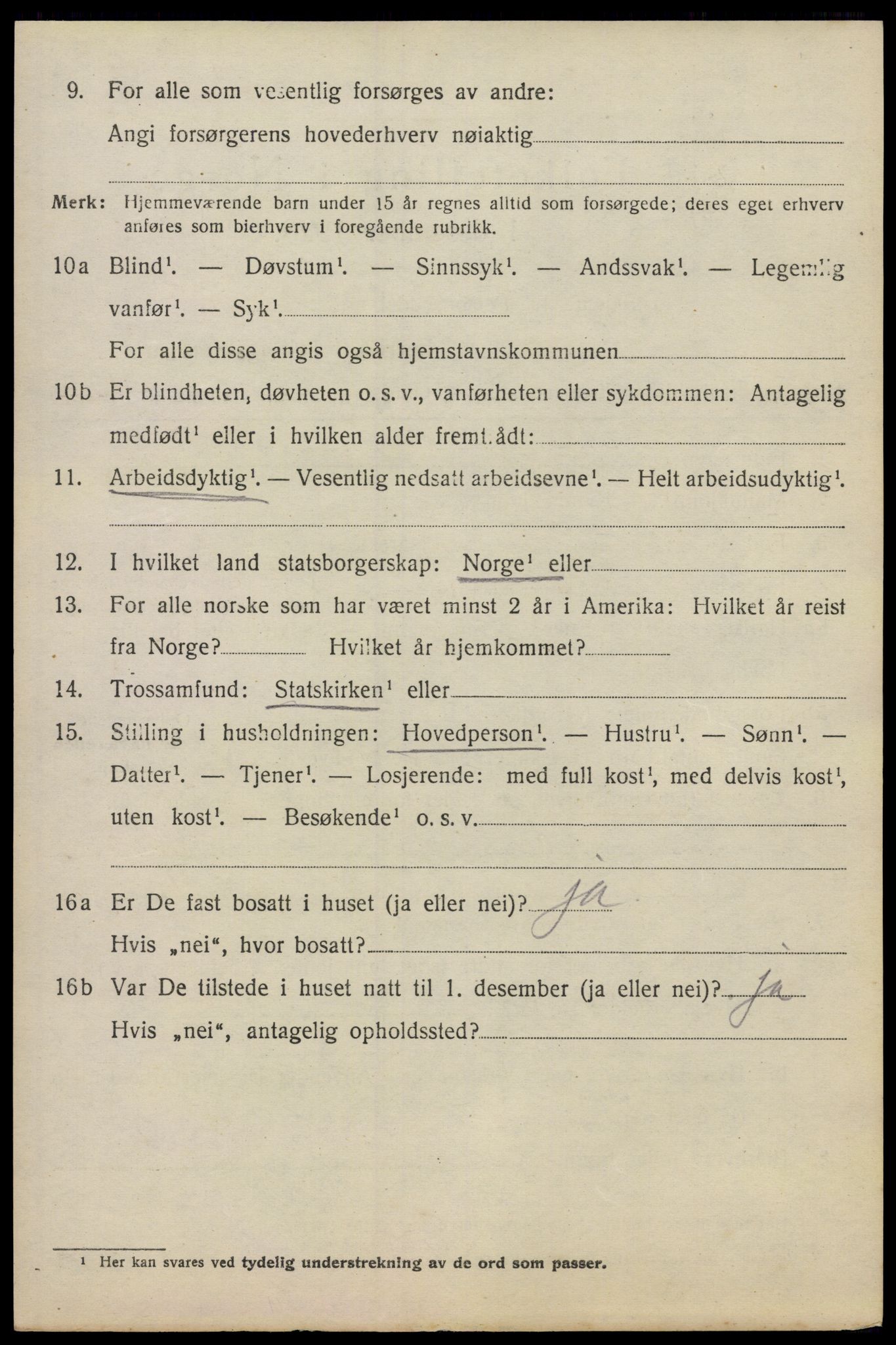 SAO, 1920 census for Bærum, 1920, p. 43315