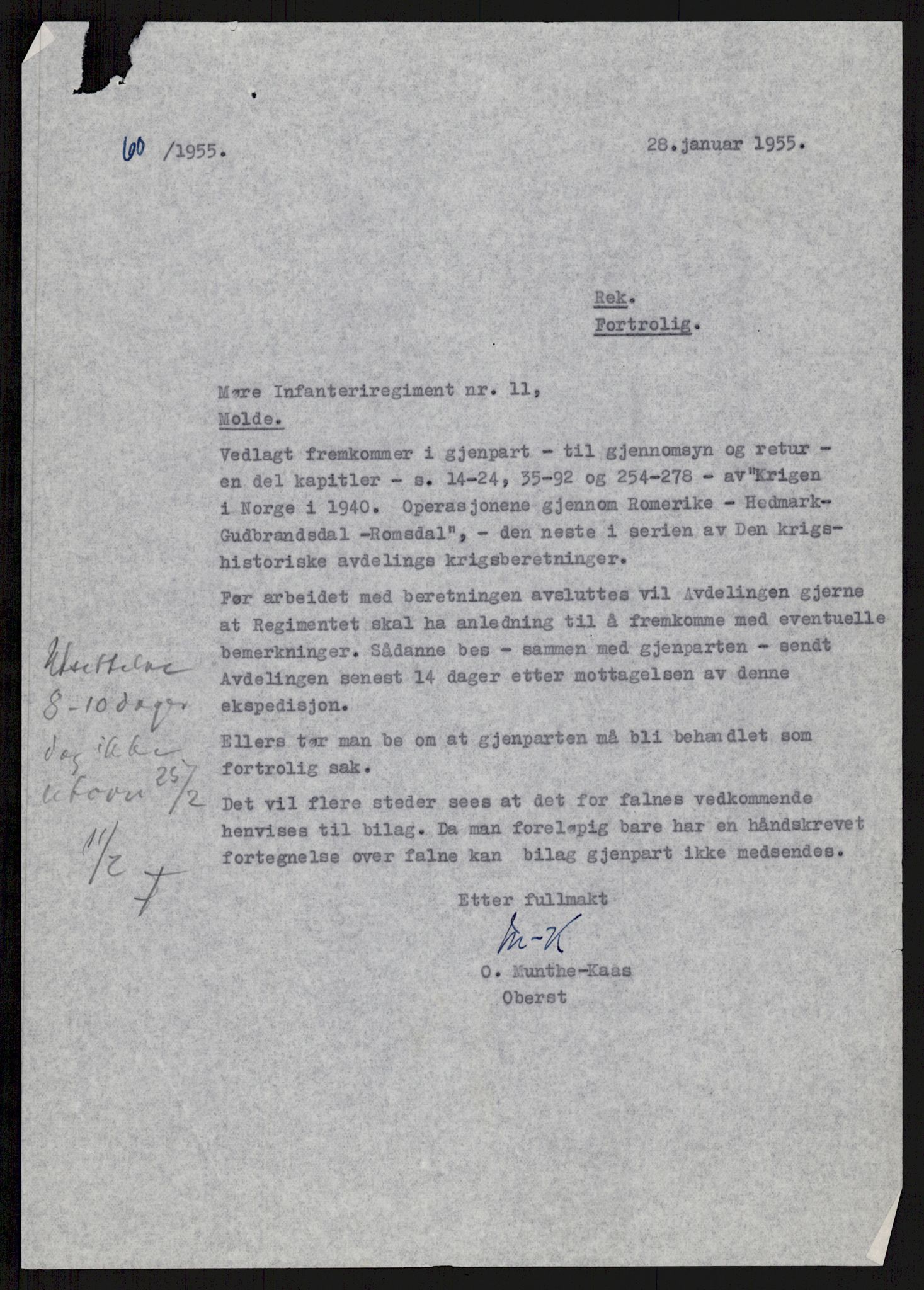 Forsvaret, Forsvarets krigshistoriske avdeling, AV/RA-RAFA-2017/Y/Yb/L0113: II-C-11-510-512  -  5. Divisjon., 1940, p. 6