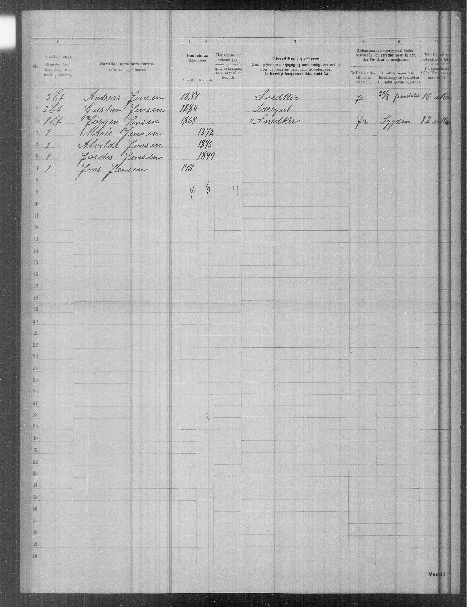 OBA, Municipal Census 1902 for Kristiania, 1902, p. 18442