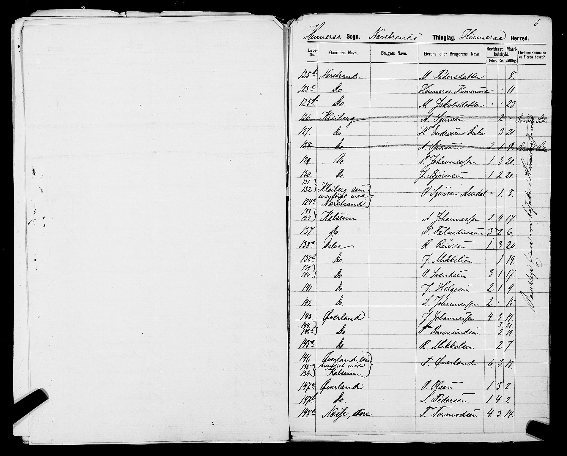 SAST, 1875 census for 1139P Nedstrand, 1875, p. 22