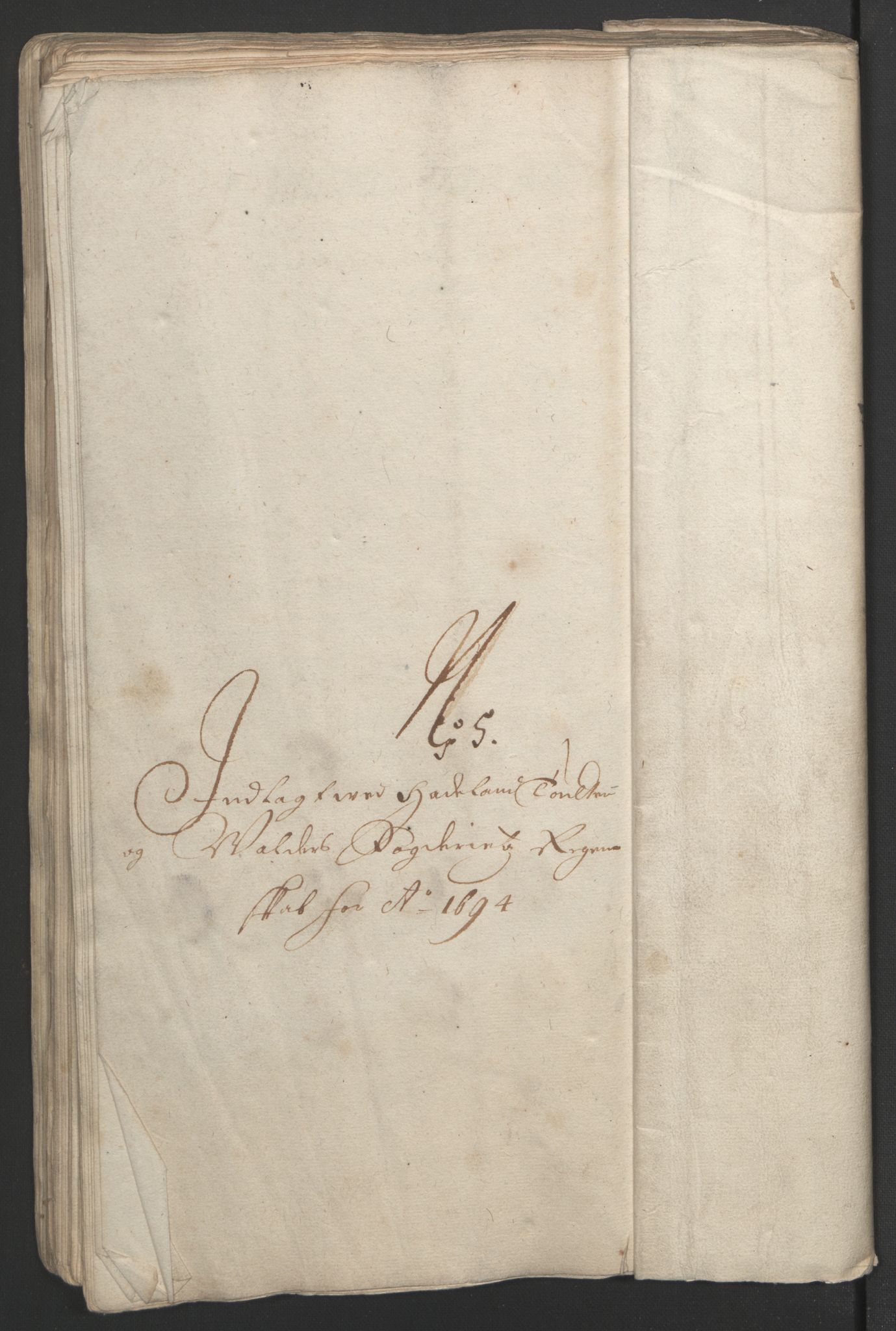 Rentekammeret inntil 1814, Reviderte regnskaper, Fogderegnskap, RA/EA-4092/R18/L1292: Fogderegnskap Hadeland, Toten og Valdres, 1693-1694, p. 359