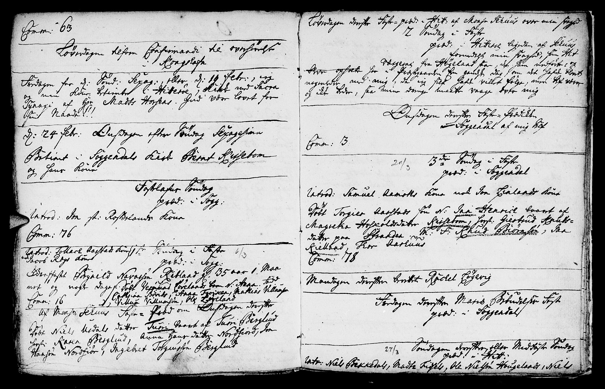 Sokndal sokneprestkontor, AV/SAST-A-101808: Parish register (official) no. A 1, 1729-1740