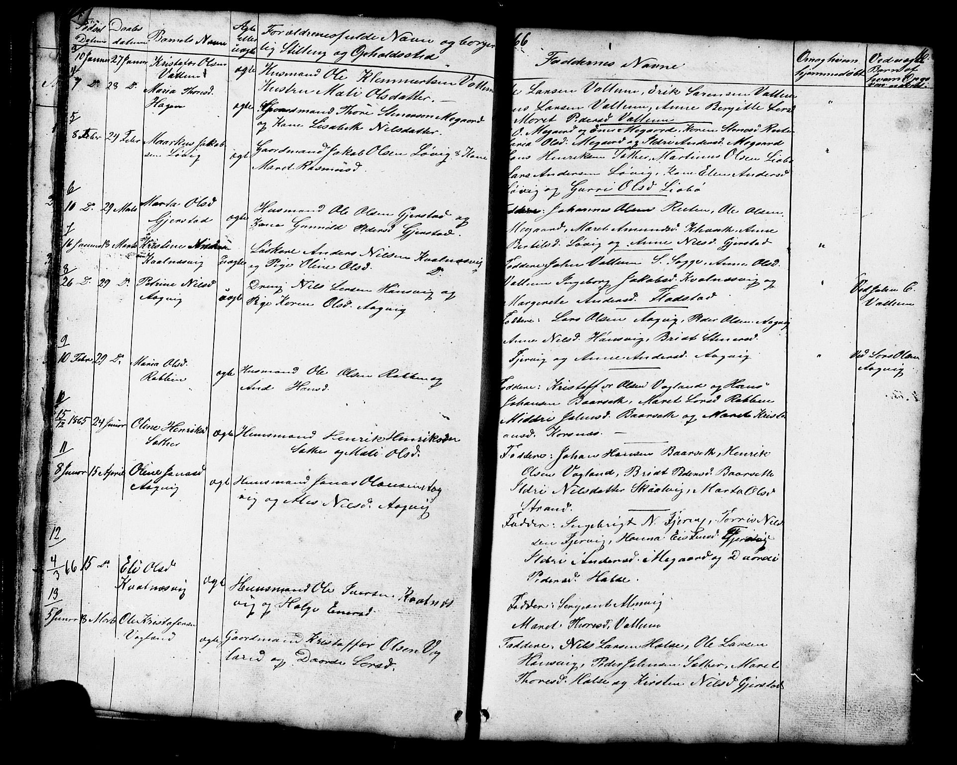 Ministerialprotokoller, klokkerbøker og fødselsregistre - Møre og Romsdal, SAT/A-1454/576/L0890: Parish register (copy) no. 576C01, 1837-1908, p. 16