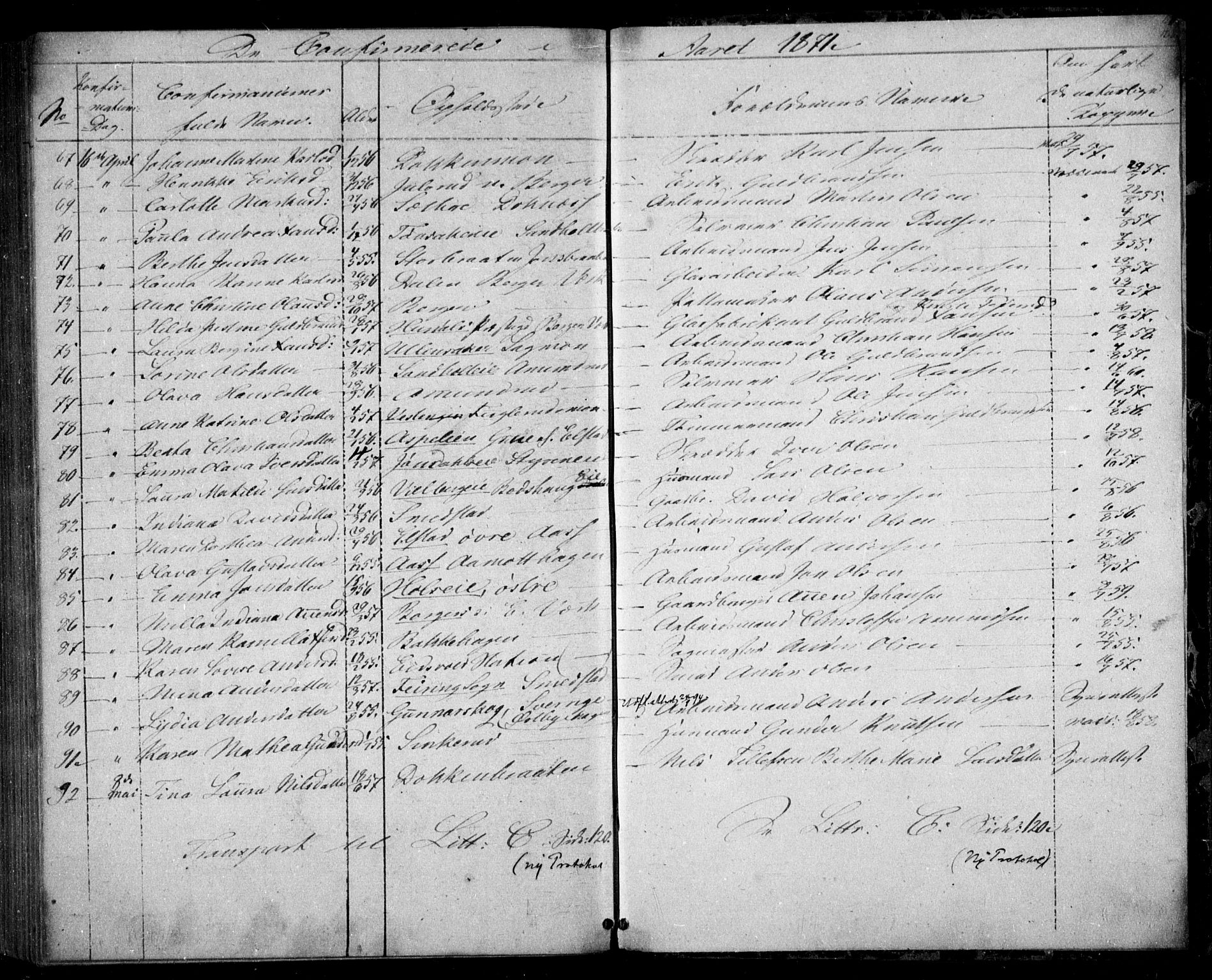 Eidsvoll prestekontor Kirkebøker, SAO/A-10888/G/Ga/L0002: Parish register (copy) no. I 2, 1866-1871, p. 188