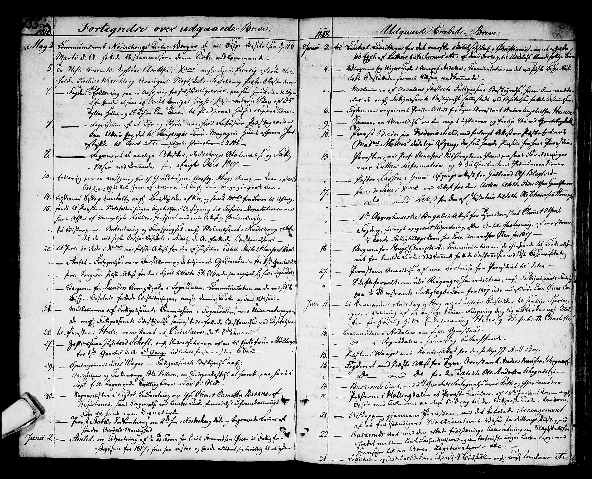 Norderhov kirkebøker, SAKO/A-237/F/Fa/L0007: Parish register (official) no. 7, 1812-1814, p. 155