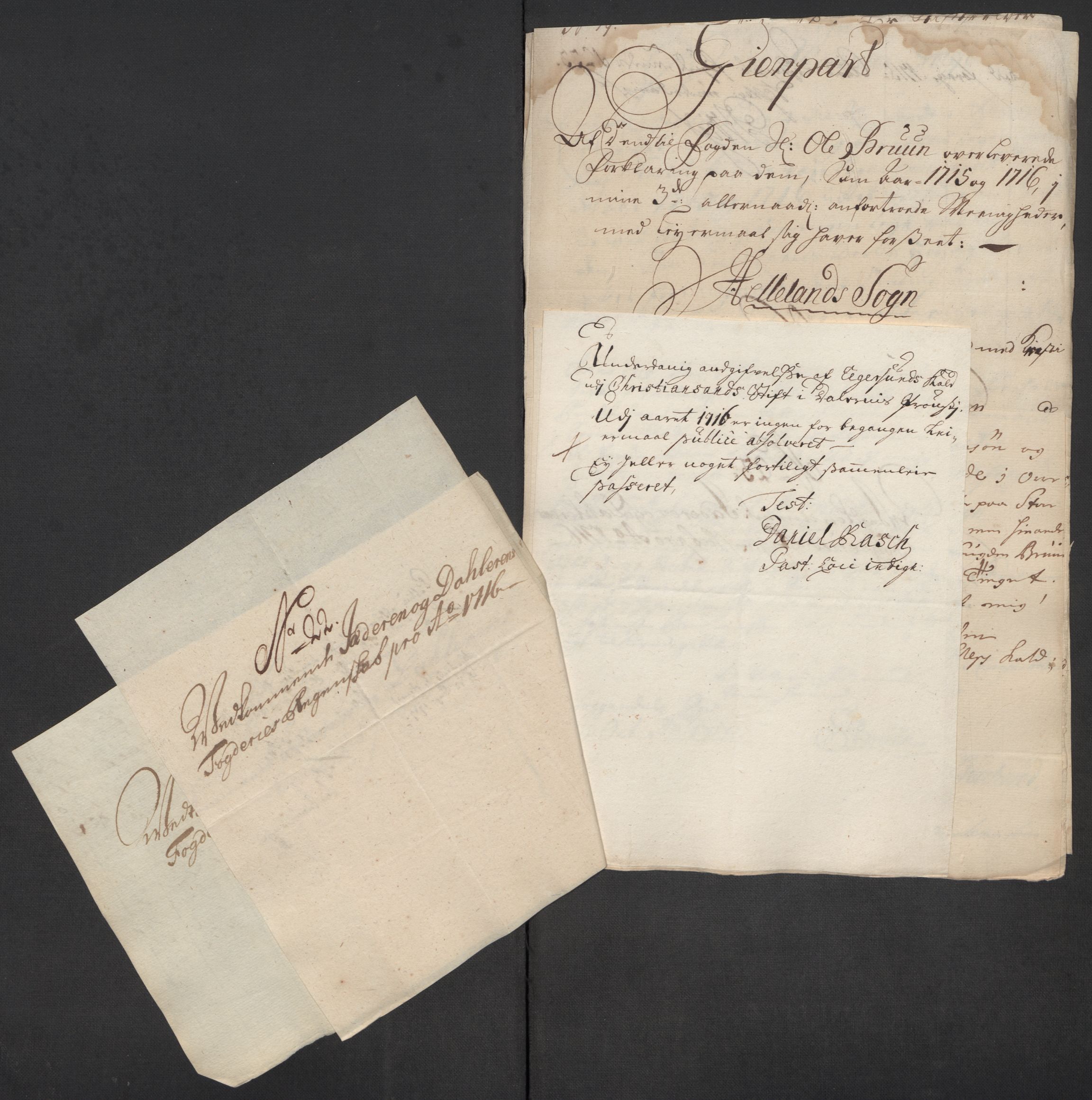 Rentekammeret inntil 1814, Reviderte regnskaper, Fogderegnskap, AV/RA-EA-4092/R46/L2740: Fogderegnskap Jæren og Dalane, 1715-1716, p. 399