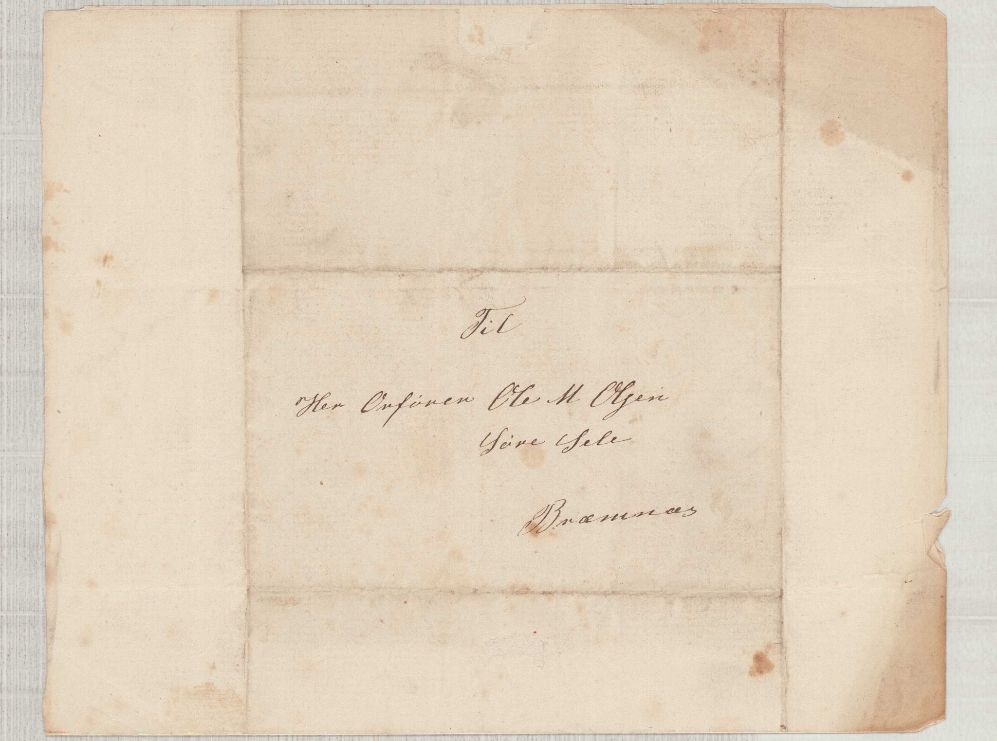 Finnaas kommune. Formannskapet, IKAH/1218a-021/D/Da/L0001/0002: Korrespondanse / saker / Kronologisk ordna korrespodanse, 1876-1879, p. 49