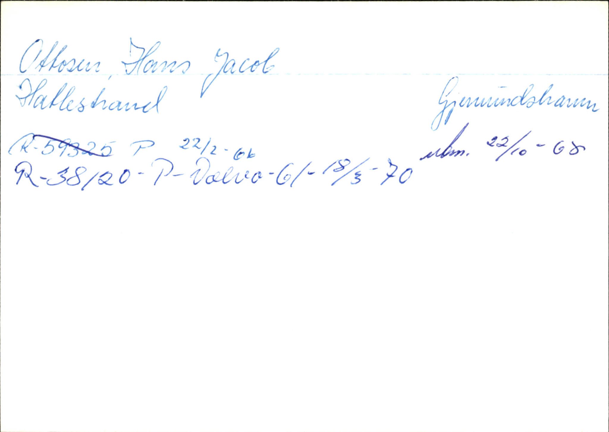 Statens vegvesen, Hordaland vegkontor, AV/SAB-A-5201/2/Ha/L0043: R-eierkort O-P, 1920-1971, p. 116