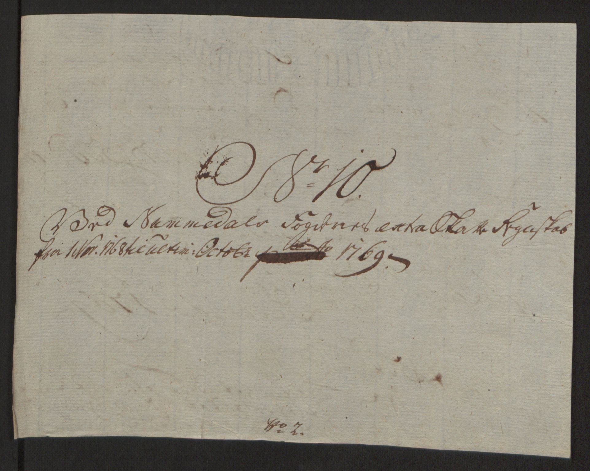 Rentekammeret inntil 1814, Reviderte regnskaper, Fogderegnskap, AV/RA-EA-4092/R64/L4502: Ekstraskatten Namdal, 1762-1772, p. 338