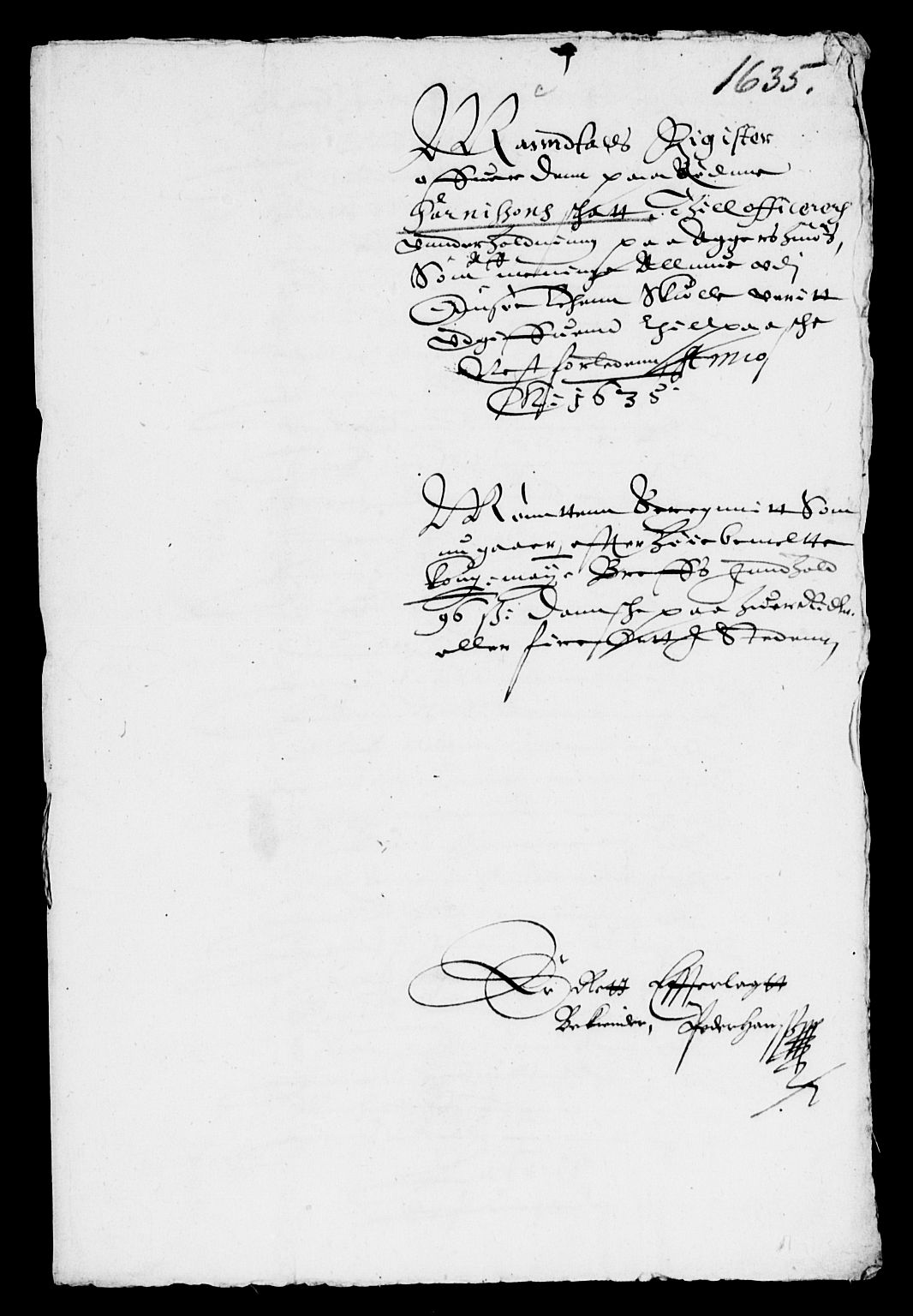 Rentekammeret inntil 1814, Reviderte regnskaper, Lensregnskaper, AV/RA-EA-5023/R/Rb/Rbe/L0001: Onsøy len, 1626-1639