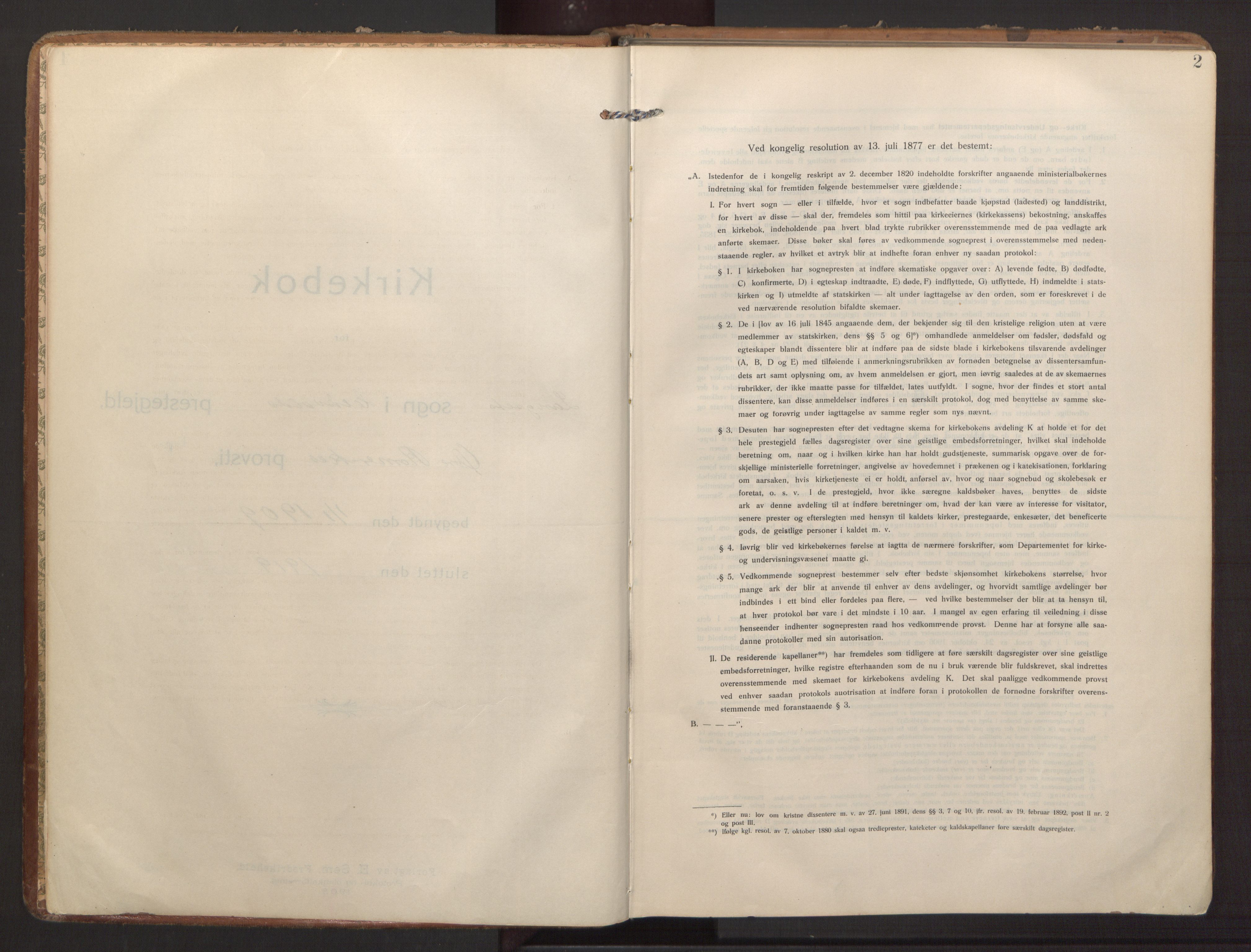 Eidsvoll prestekontor Kirkebøker, SAO/A-10888/F/Fb: Parish register (official) no. II 4, 1909-1919, p. 2