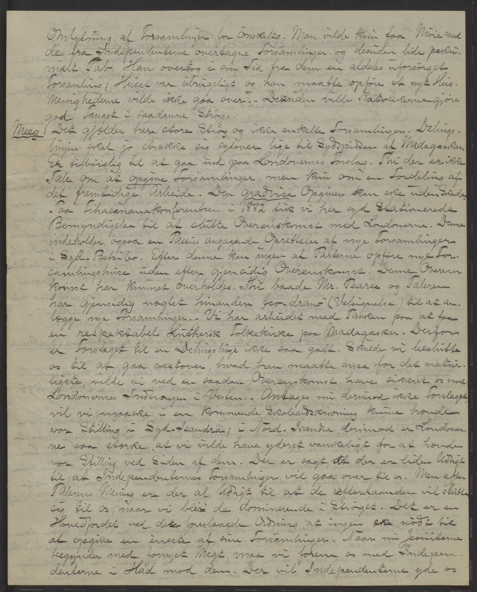 Det Norske Misjonsselskap - hovedadministrasjonen, VID/MA-A-1045/D/Da/Daa/L0036/0011: Konferansereferat og årsberetninger / Konferansereferat fra Madagaskar Innland., 1886