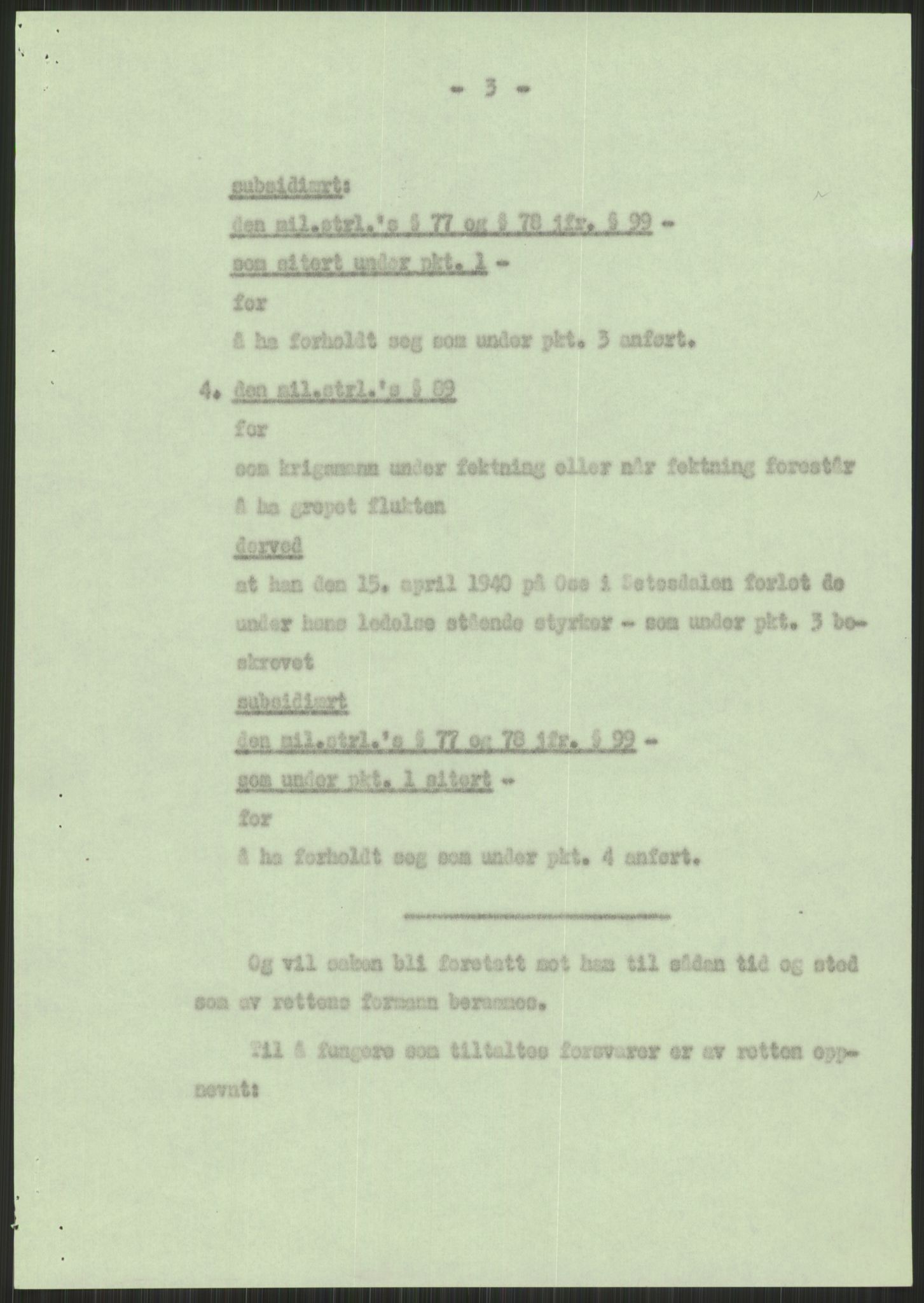 Forsvaret, Forsvarets krigshistoriske avdeling, AV/RA-RAFA-2017/Y/Yb/L0086: II-C-11-300  -  3. Divisjon., 1946-1955, p. 25