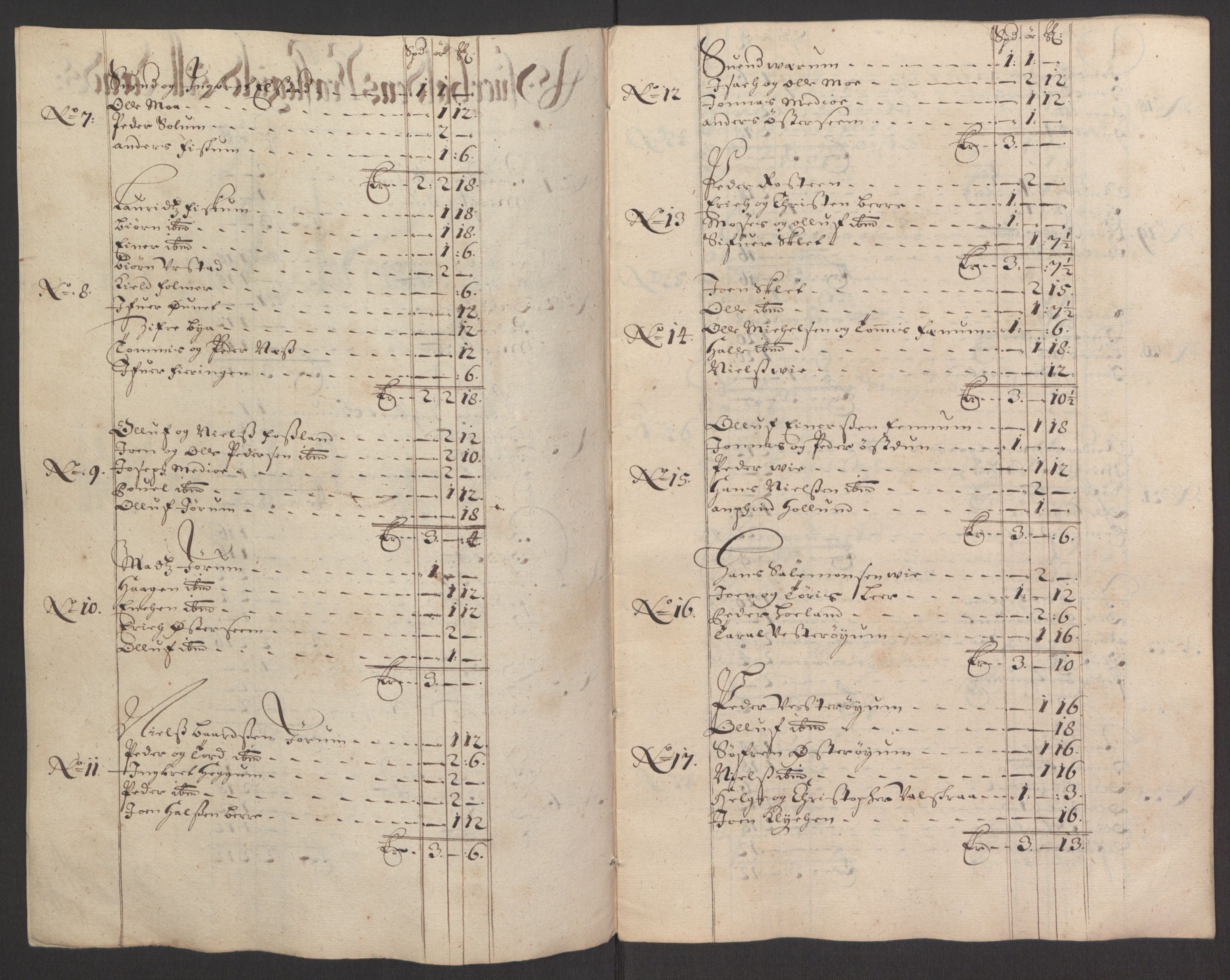 Rentekammeret inntil 1814, Reviderte regnskaper, Fogderegnskap, AV/RA-EA-4092/R64/L4424: Fogderegnskap Namdal, 1692-1695, p. 262