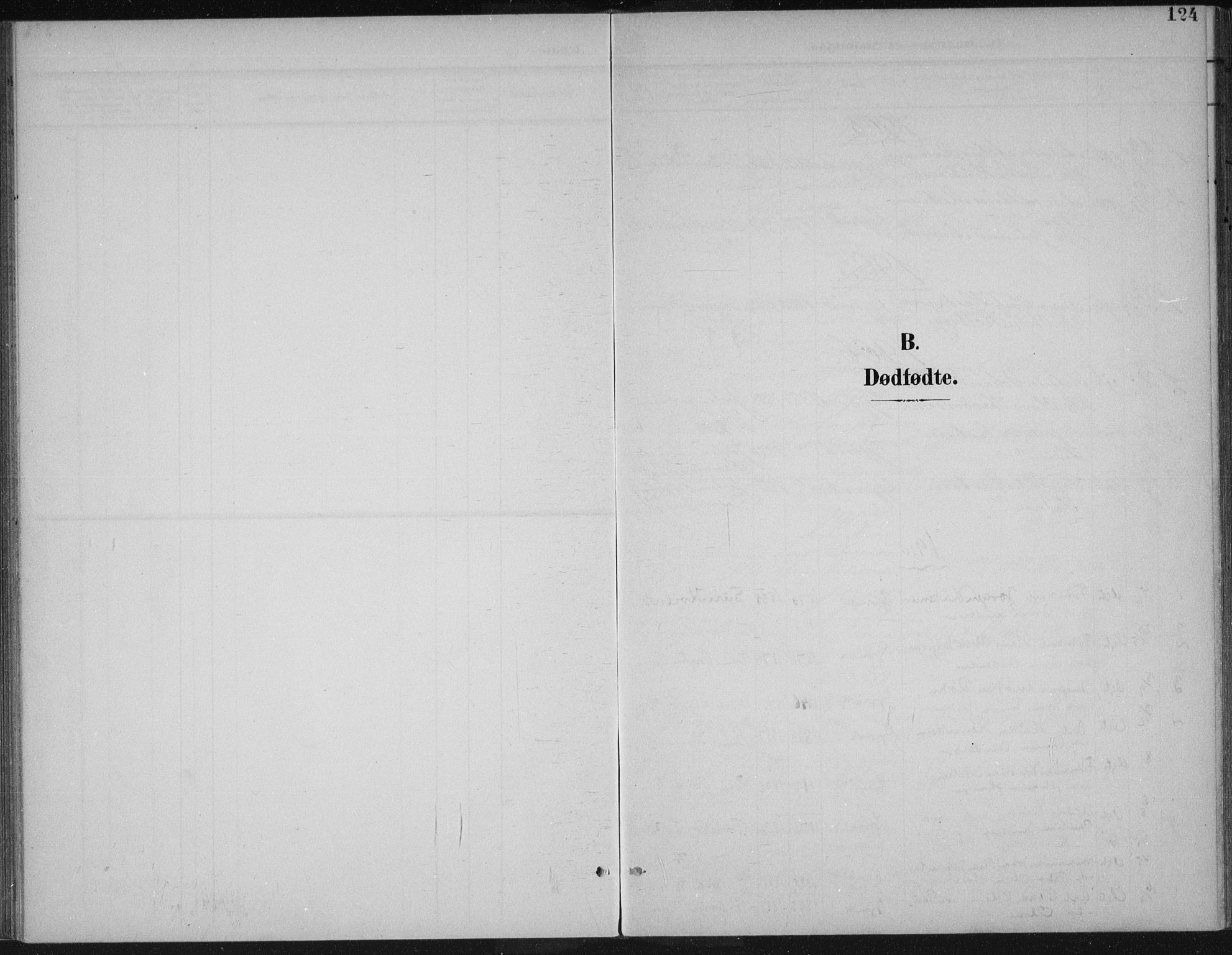 Vardal prestekontor, AV/SAH-PREST-100/H/Ha/Haa/L0013: Parish register (official) no. 13, 1901-1911, p. 124