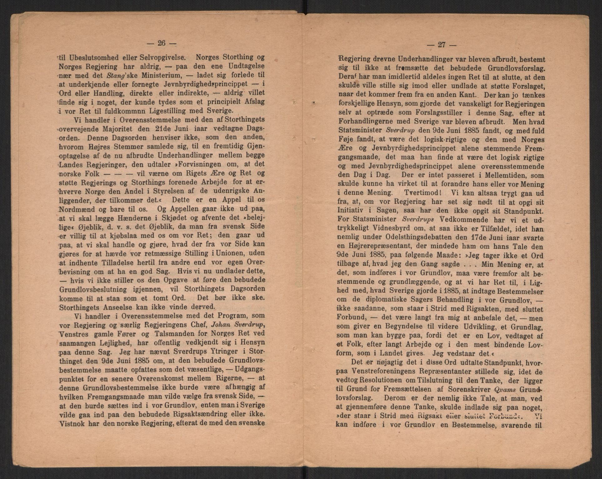 Venstres Hovedorganisasjon, RA/PA-0876/X/L0001: De eldste skrifter, 1860-1936, p. 495