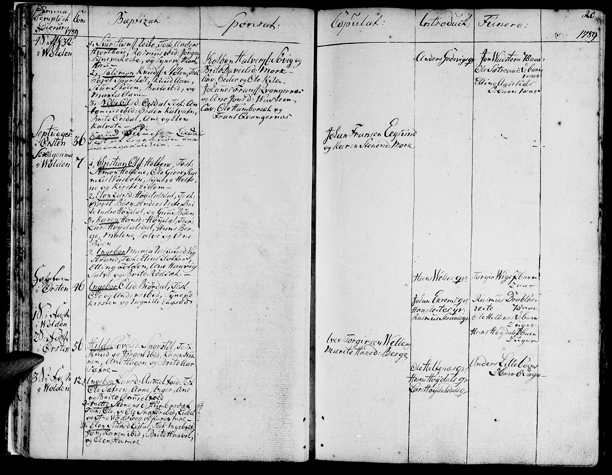 Ministerialprotokoller, klokkerbøker og fødselsregistre - Møre og Romsdal, AV/SAT-A-1454/511/L0137: Parish register (official) no. 511A04, 1787-1816, p. 20