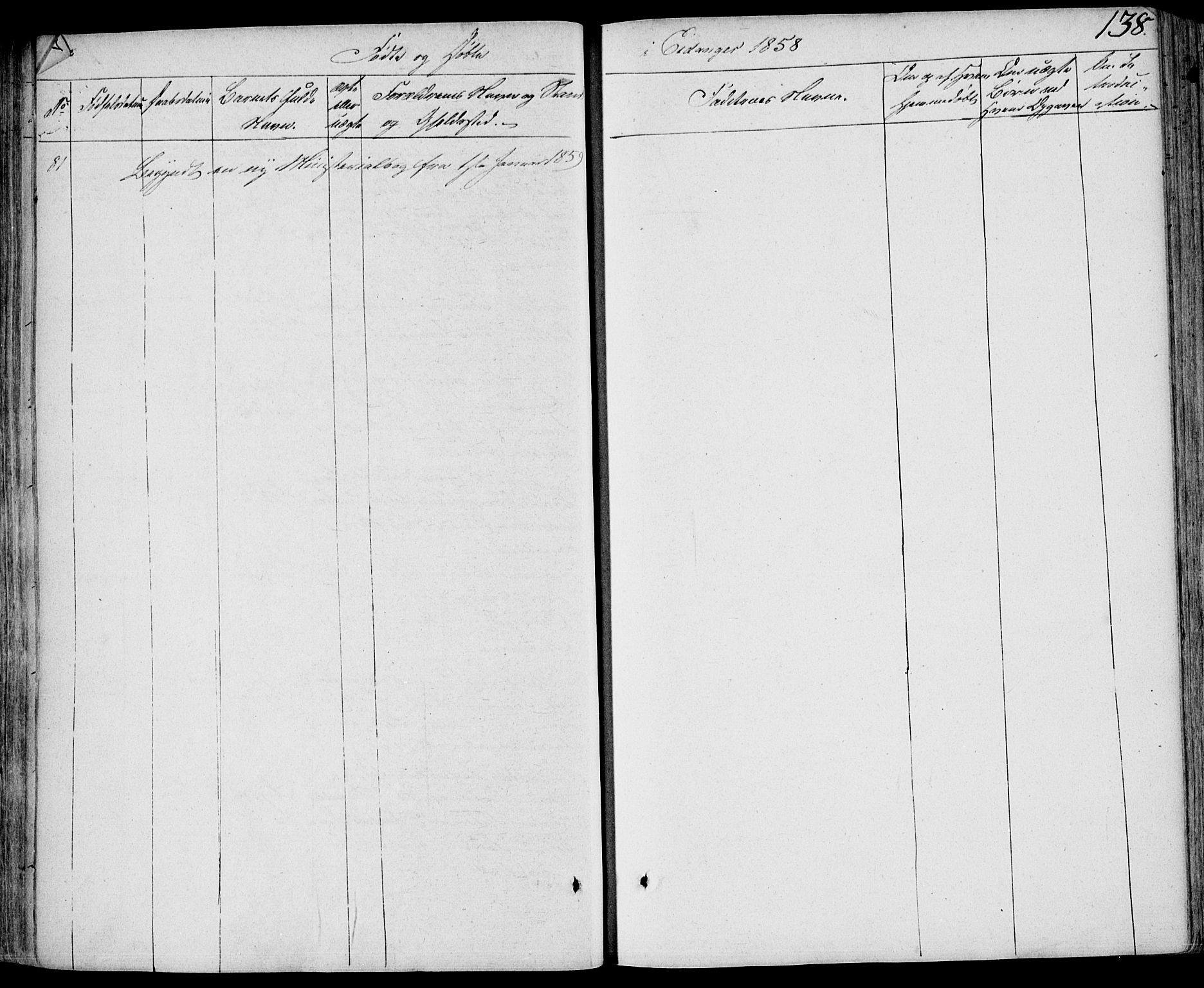 Eidanger kirkebøker, SAKO/A-261/F/Fa/L0008: Parish register (official) no. 8, 1831-1858, p. 138