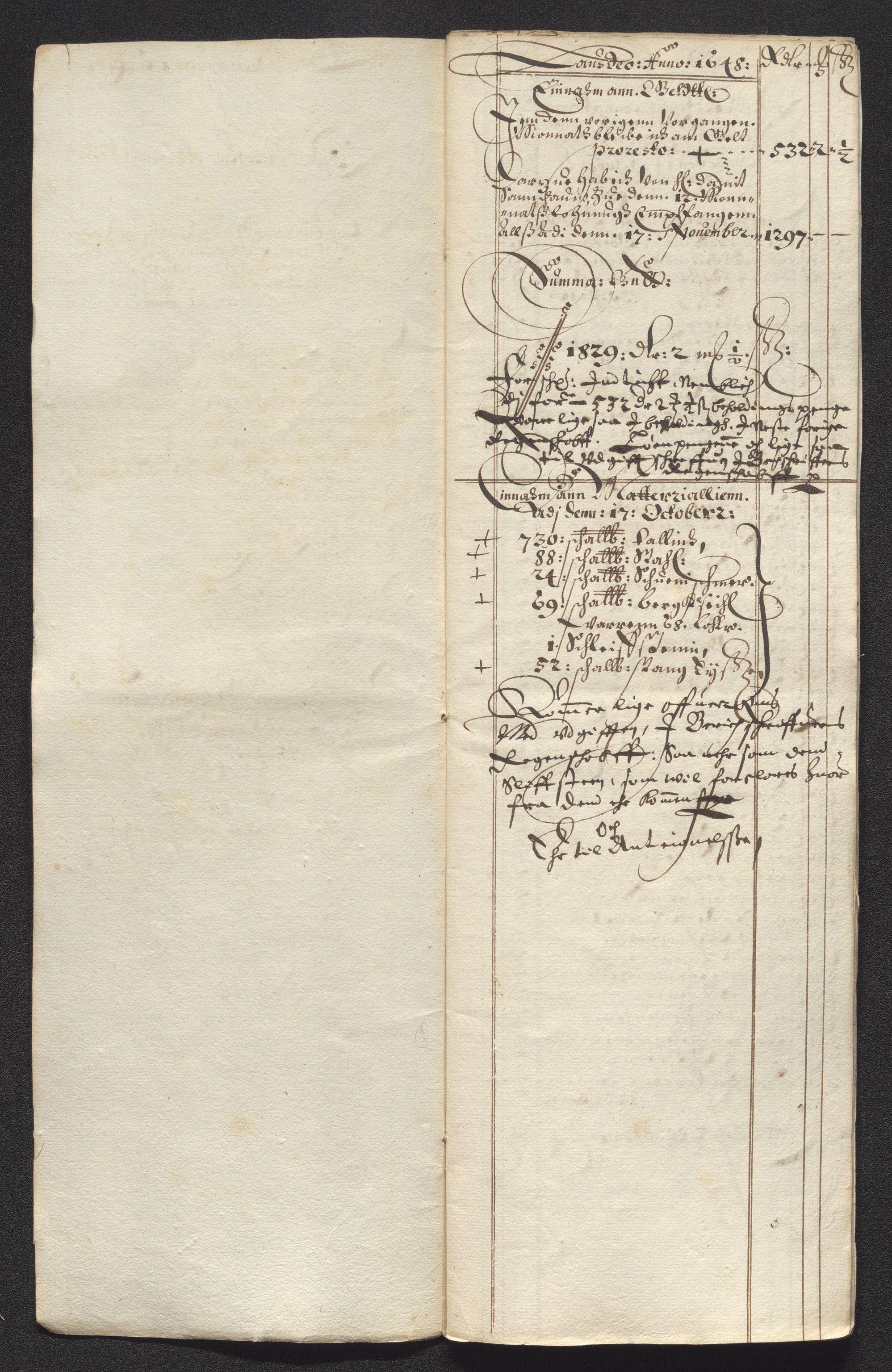 Kongsberg Sølvverk 1623-1816, SAKO/EA-3135/001/D/Dc/Dcd/L0022: Utgiftsregnskap for gruver m.m., 1647-1648, p. 773