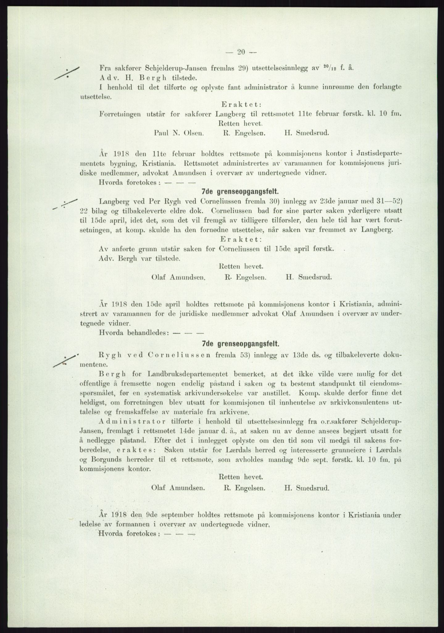 Høyfjellskommisjonen, AV/RA-S-1546/X/Xa/L0001: Nr. 1-33, 1909-1953, p. 3013