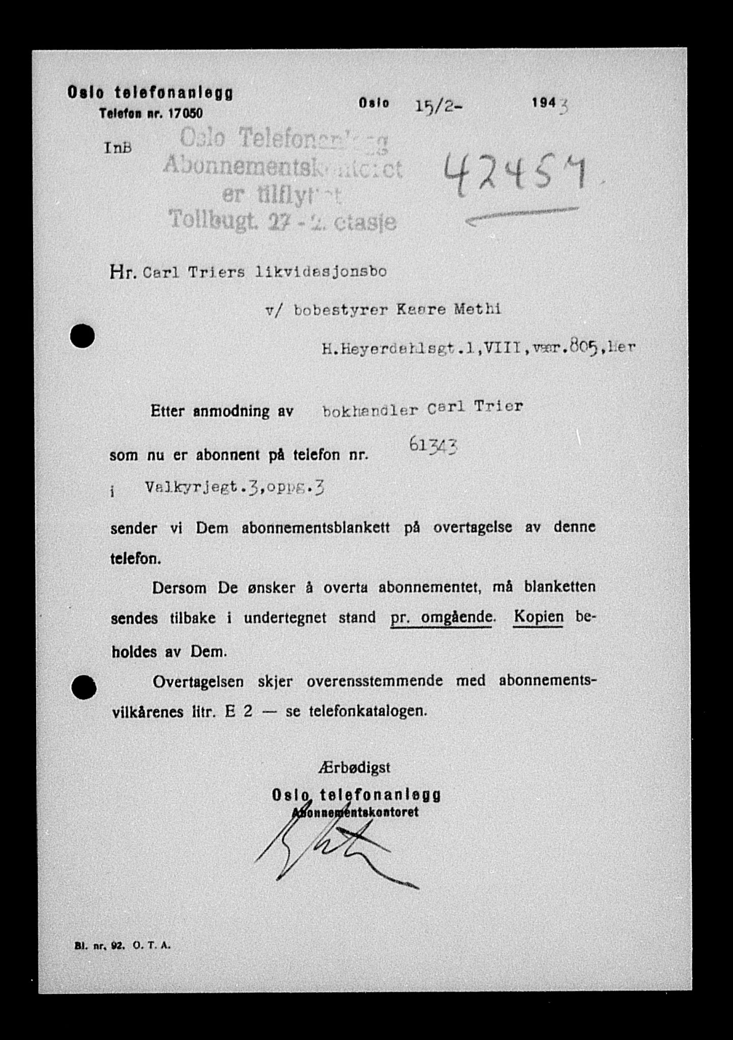 Justisdepartementet, Tilbakeføringskontoret for inndratte formuer, AV/RA-S-1564/H/Hc/Hcc/L0984: --, 1945-1947, p. 374