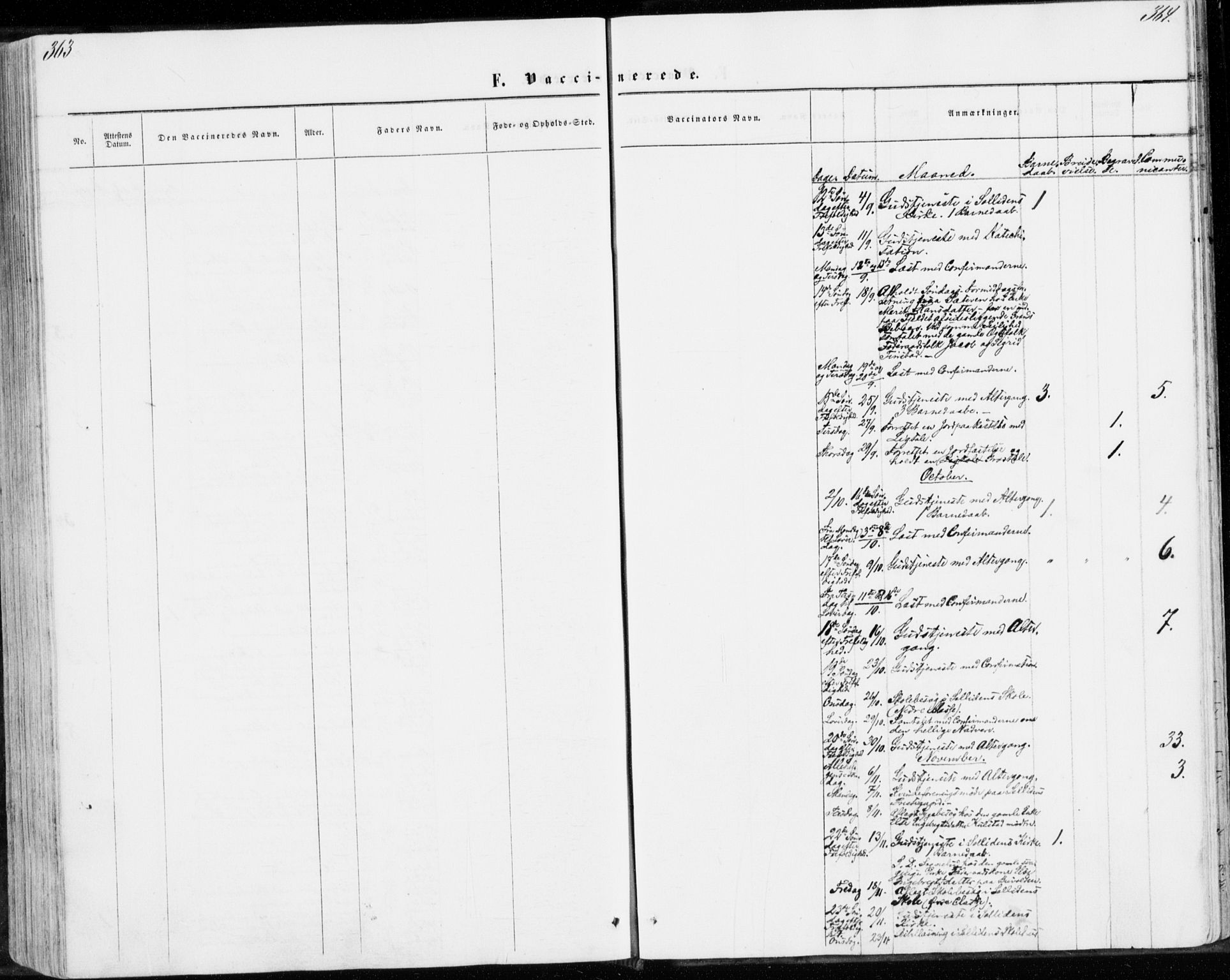 Sollia prestekontor, AV/SAH-PREST-050/H/Ha/Haa/L0001: Parish register (official) no. 1, 1856-1885, p. 363-364