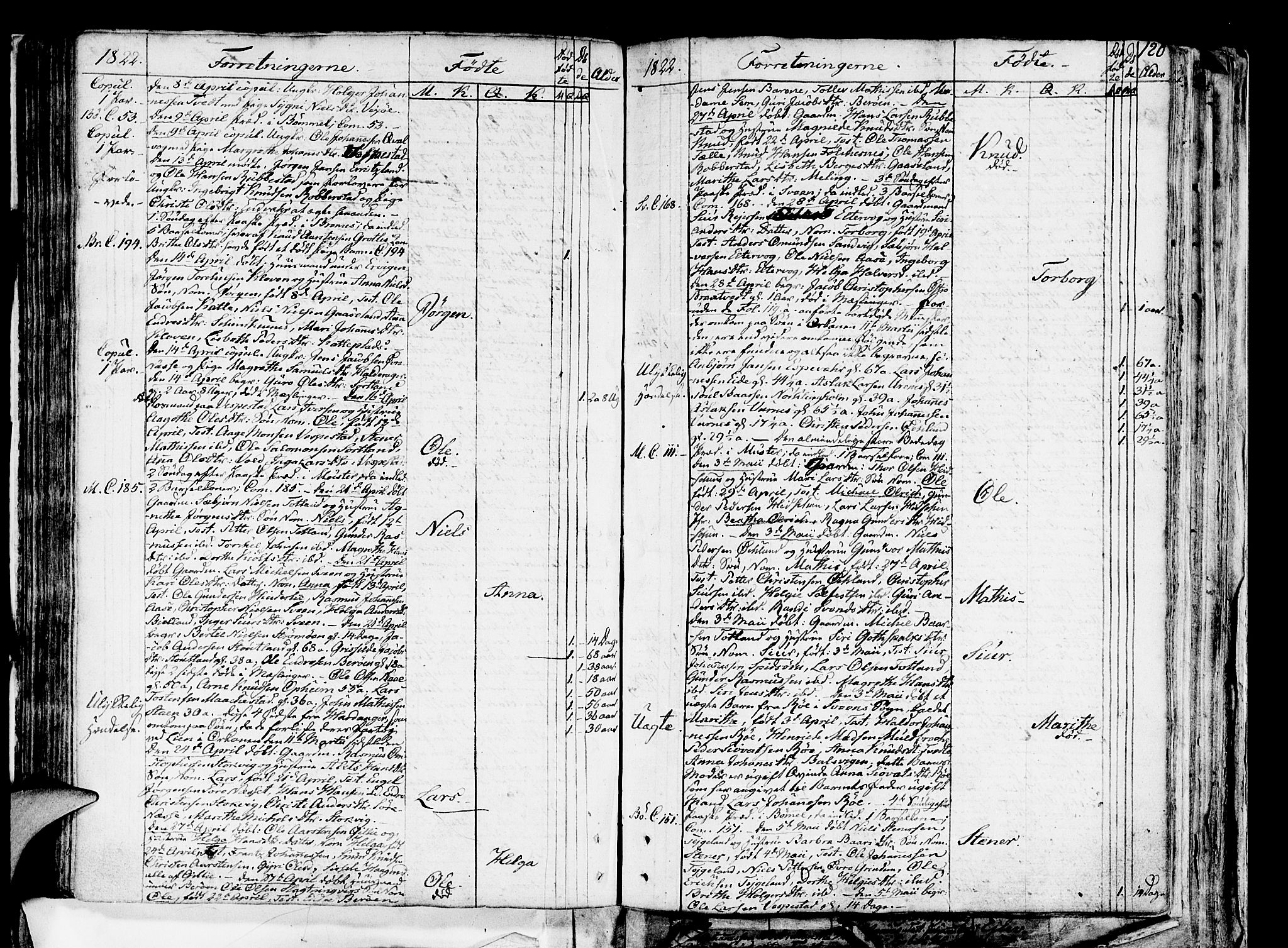 Finnås sokneprestembete, SAB/A-99925/H/Ha/Haa/Haaa/L0004: Parish register (official) no. A 4, 1804-1830, p. 120