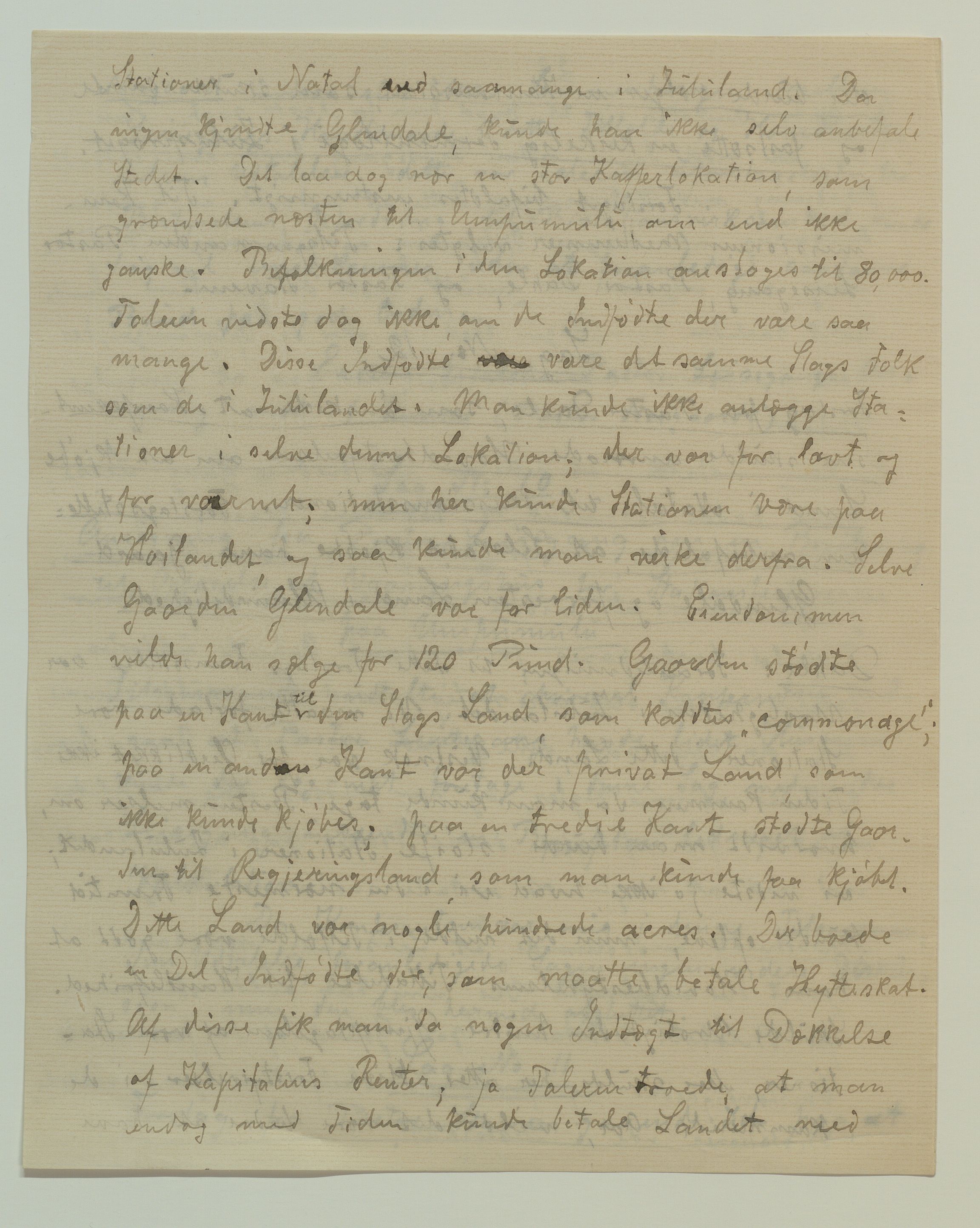 Det Norske Misjonsselskap - hovedadministrasjonen, VID/MA-A-1045/D/Da/Daa/L0036/0008: Konferansereferat og årsberetninger / Konferansereferat fra Sør-Afrika., 1884