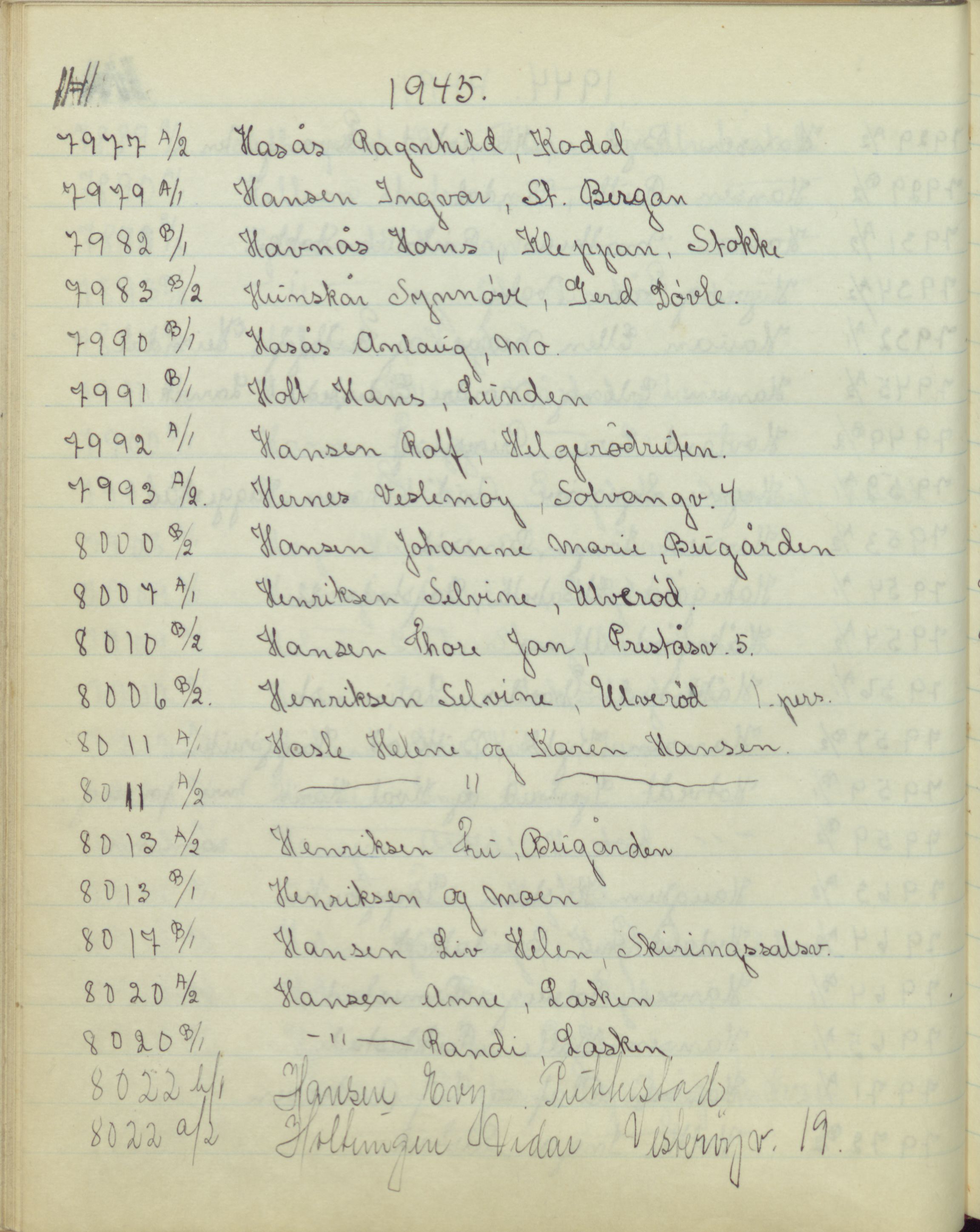 Pa 1494 - Jørgensen, Antonius. Fotograf, VEMU/A-2760/F/Fb, 1927-1984, p. 4549