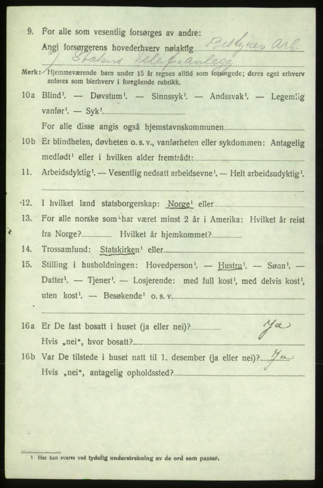 SAB, 1920 census for Vikebygd, 1920, p. 1546