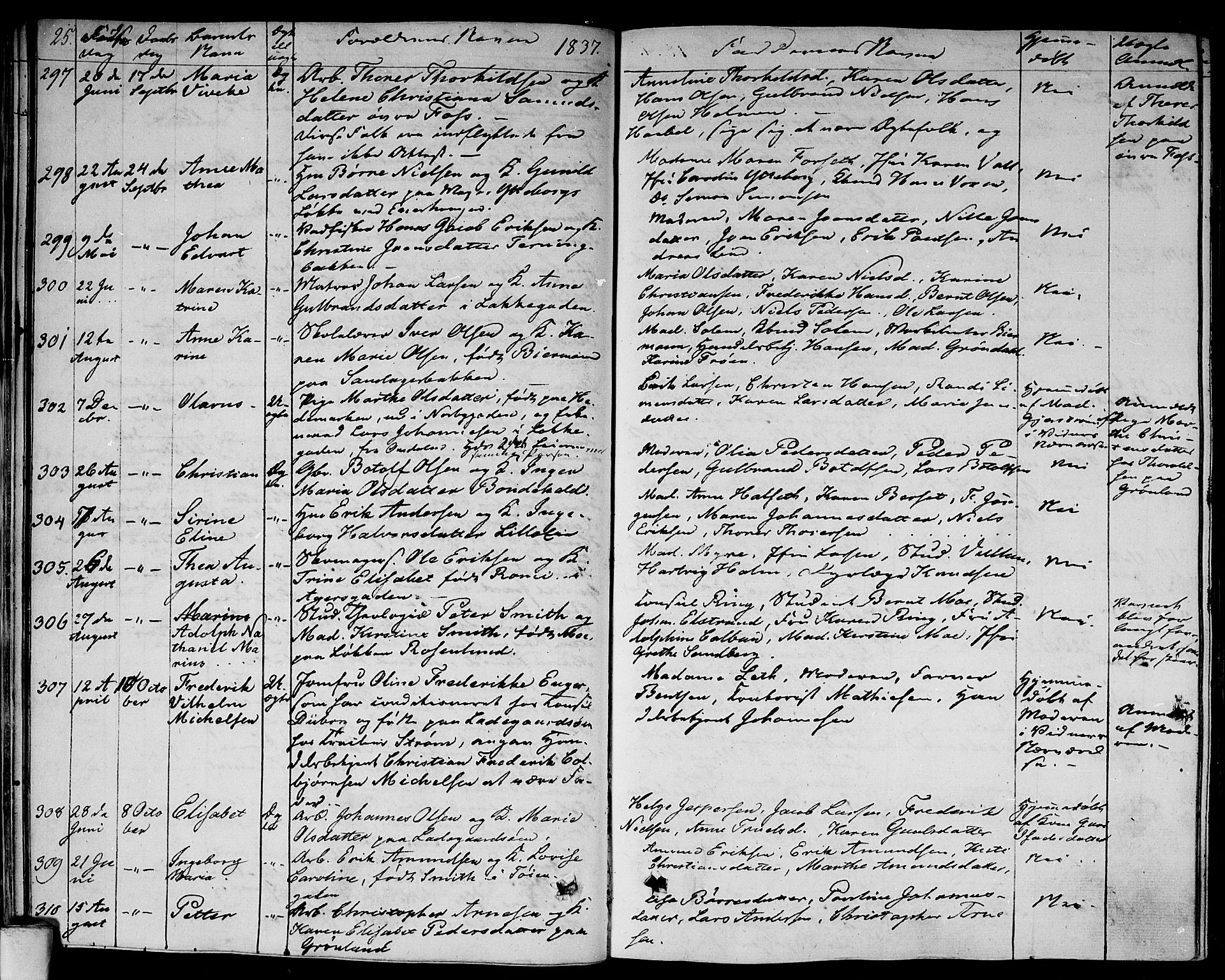 Aker prestekontor kirkebøker, AV/SAO-A-10861/F/L0016: Parish register (official) no. 16, 1827-1841, p. 25