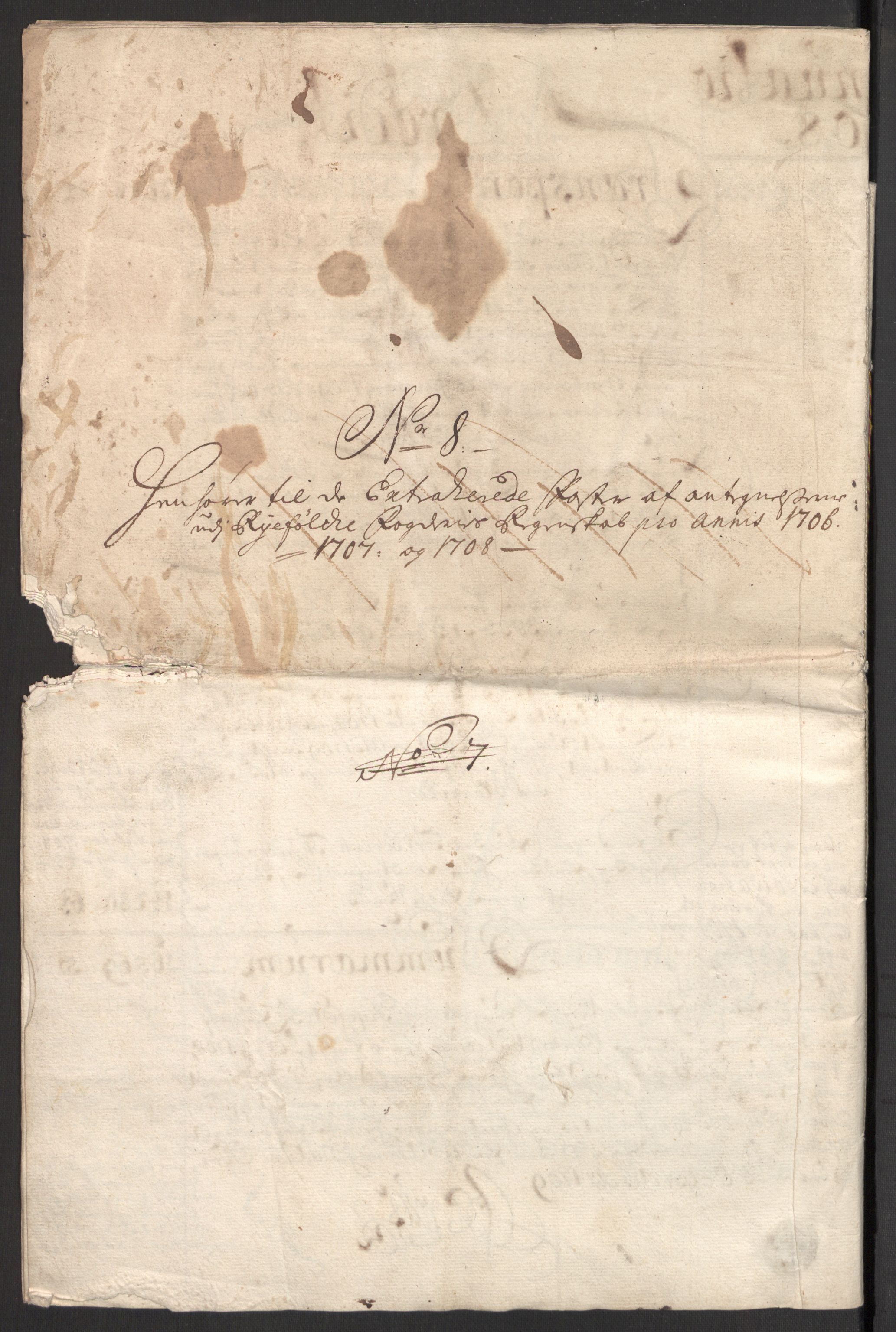 Rentekammeret inntil 1814, Reviderte regnskaper, Fogderegnskap, RA/EA-4092/R47/L2861: Fogderegnskap Ryfylke, 1706-1709, p. 178