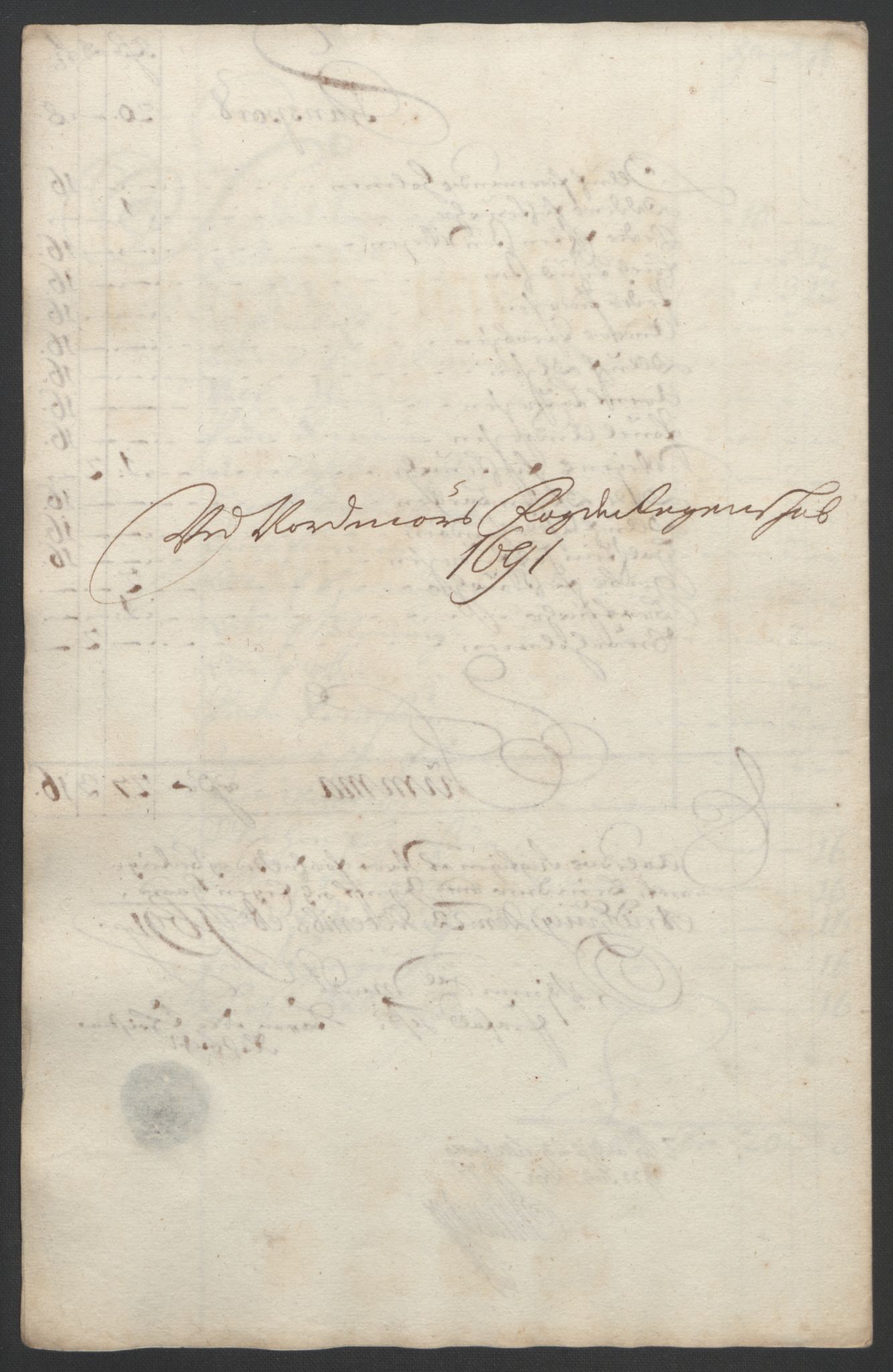 Rentekammeret inntil 1814, Reviderte regnskaper, Fogderegnskap, RA/EA-4092/R56/L3734: Fogderegnskap Nordmøre, 1690-1691, p. 373