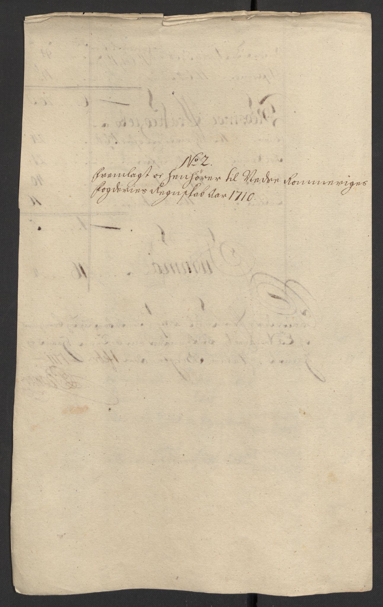 Rentekammeret inntil 1814, Reviderte regnskaper, Fogderegnskap, AV/RA-EA-4092/R11/L0592: Fogderegnskap Nedre Romerike, 1710-1711, p. 21