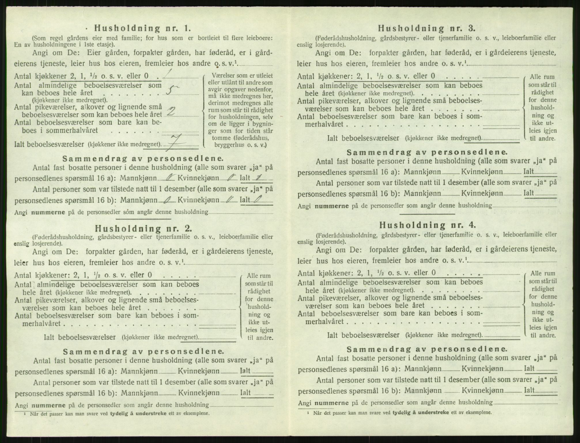 SAT, 1920 census for Surnadal, 1920, p. 926