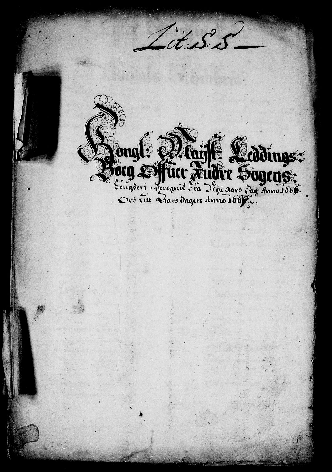 Rentekammeret inntil 1814, Reviderte regnskaper, Stiftamtstueregnskaper, Bergen stiftamt, AV/RA-EA-6043/R/Rc/L0022: Bergen stiftamt, 1666