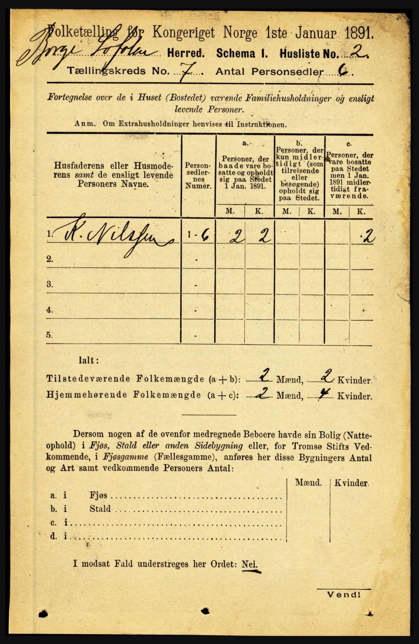 RA, 1891 census for 1862 Borge, 1891, p. 4370