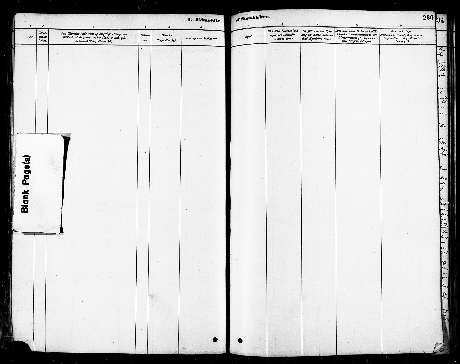 Måsøy sokneprestkontor, AV/SATØ-S-1348/H/Ha/L0004kirke: Parish register (official) no. 4, 1878-1891, p. 230