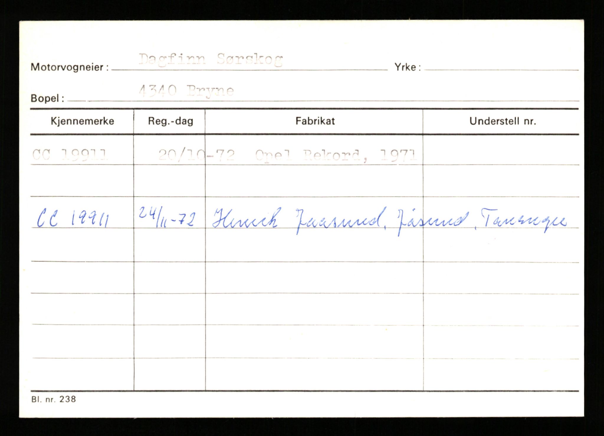 Stavanger trafikkstasjon, AV/SAST-A-101942/0/G/L0004: Registreringsnummer: 15497 - 22957, 1930-1971, p. 1944